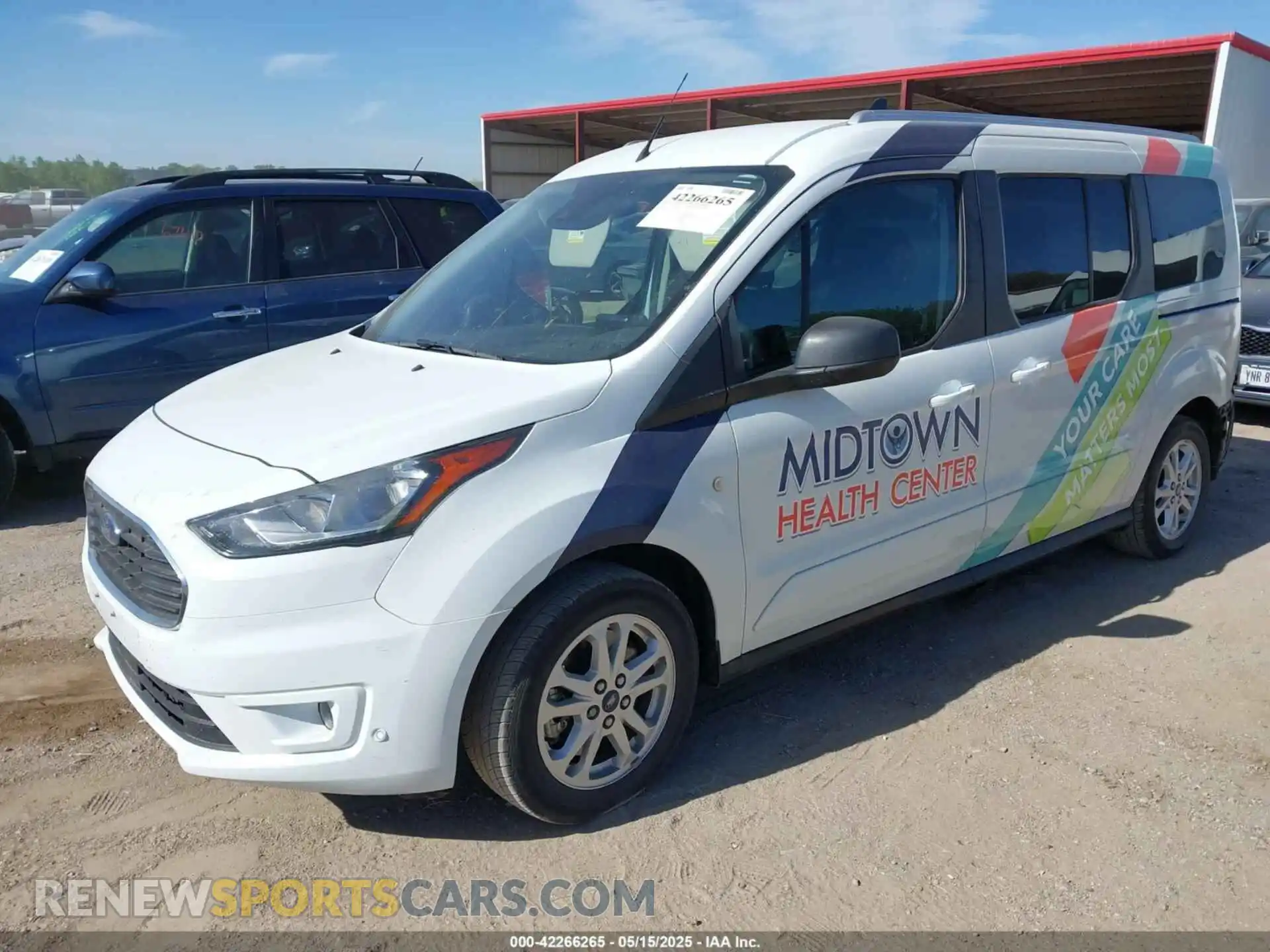 2 fotografías del automóvil dañado NM0GE9F29M1500362 FORD TRANSIT CONNECT 2021