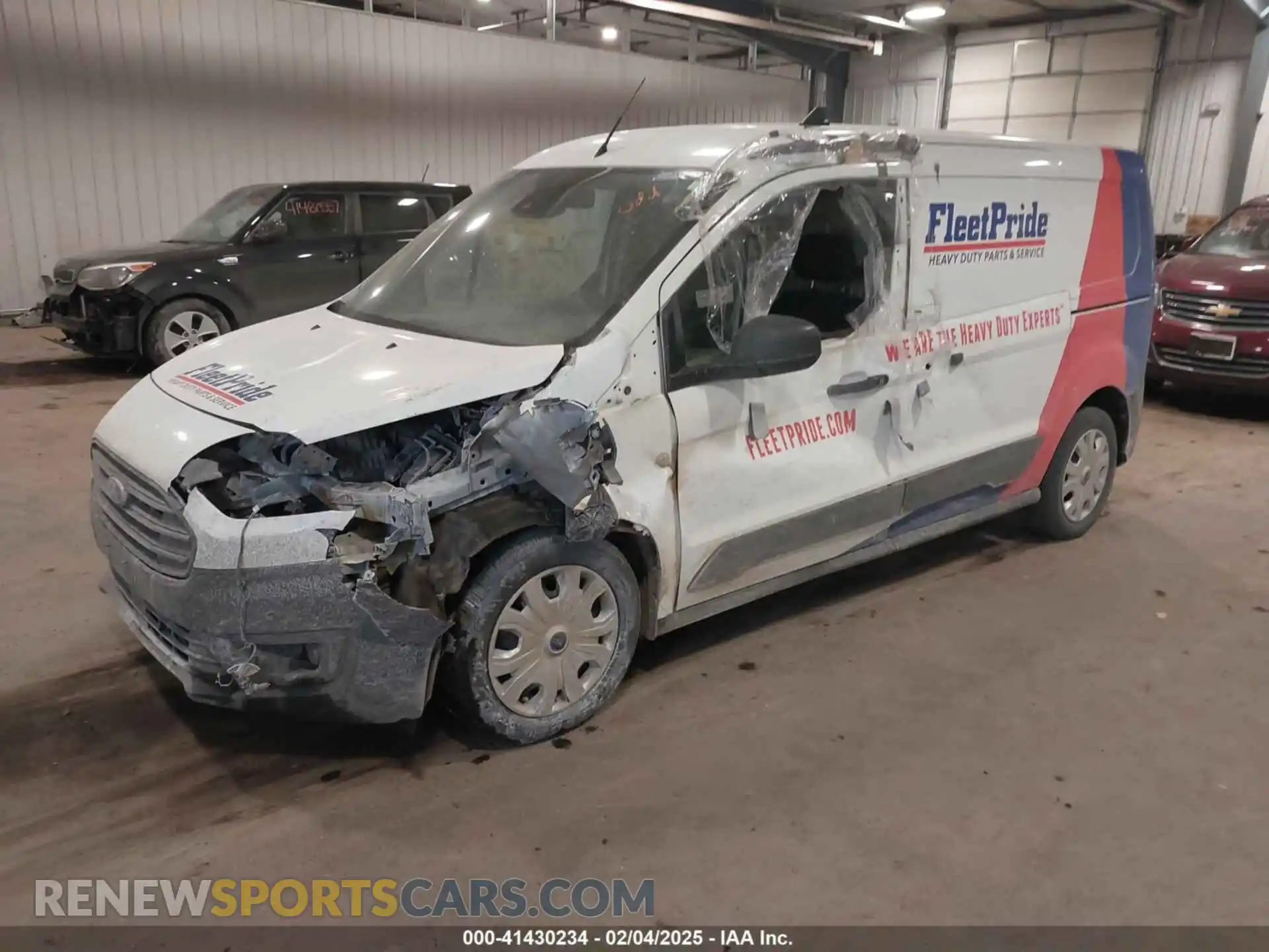 2 Photograph of a damaged car NM0LS7E22M1495454 FORD TRANSIT CONNECT 2021
