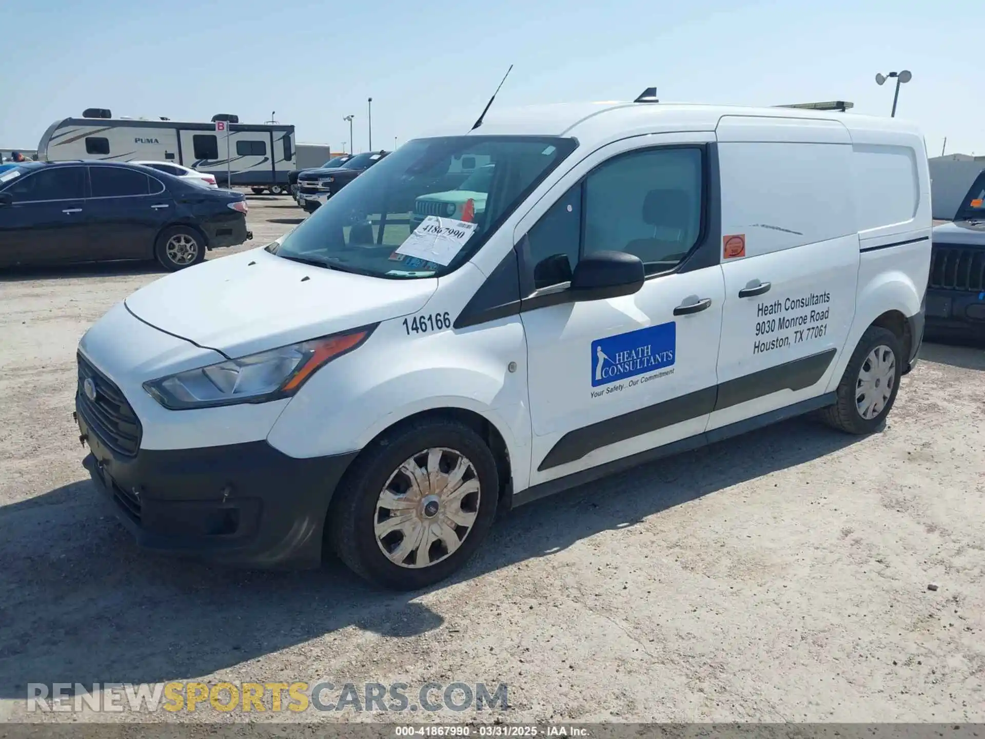 2 Photograph of a damaged car NM0LS7E71M1483016 FORD TRANSIT CONNECT 2021