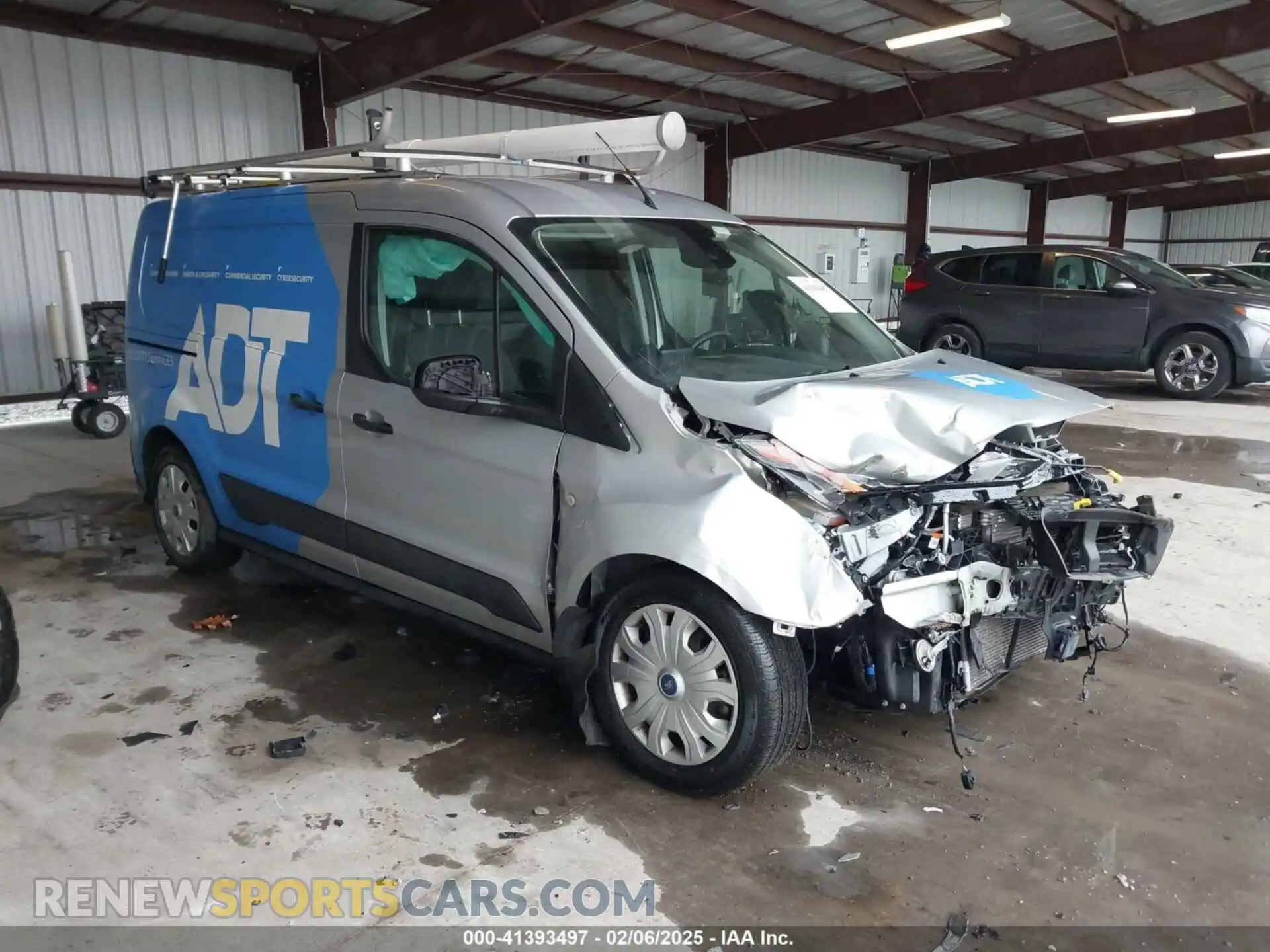 1 Photograph of a damaged car NM0LS7F20M1503694 FORD TRANSIT CONNECT 2021