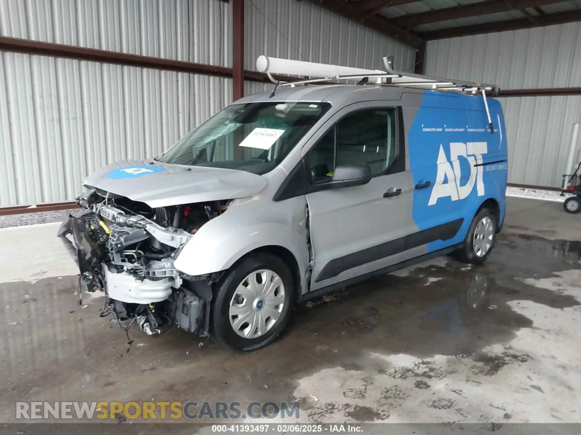 2 Photograph of a damaged car NM0LS7F20M1503694 FORD TRANSIT CONNECT 2021