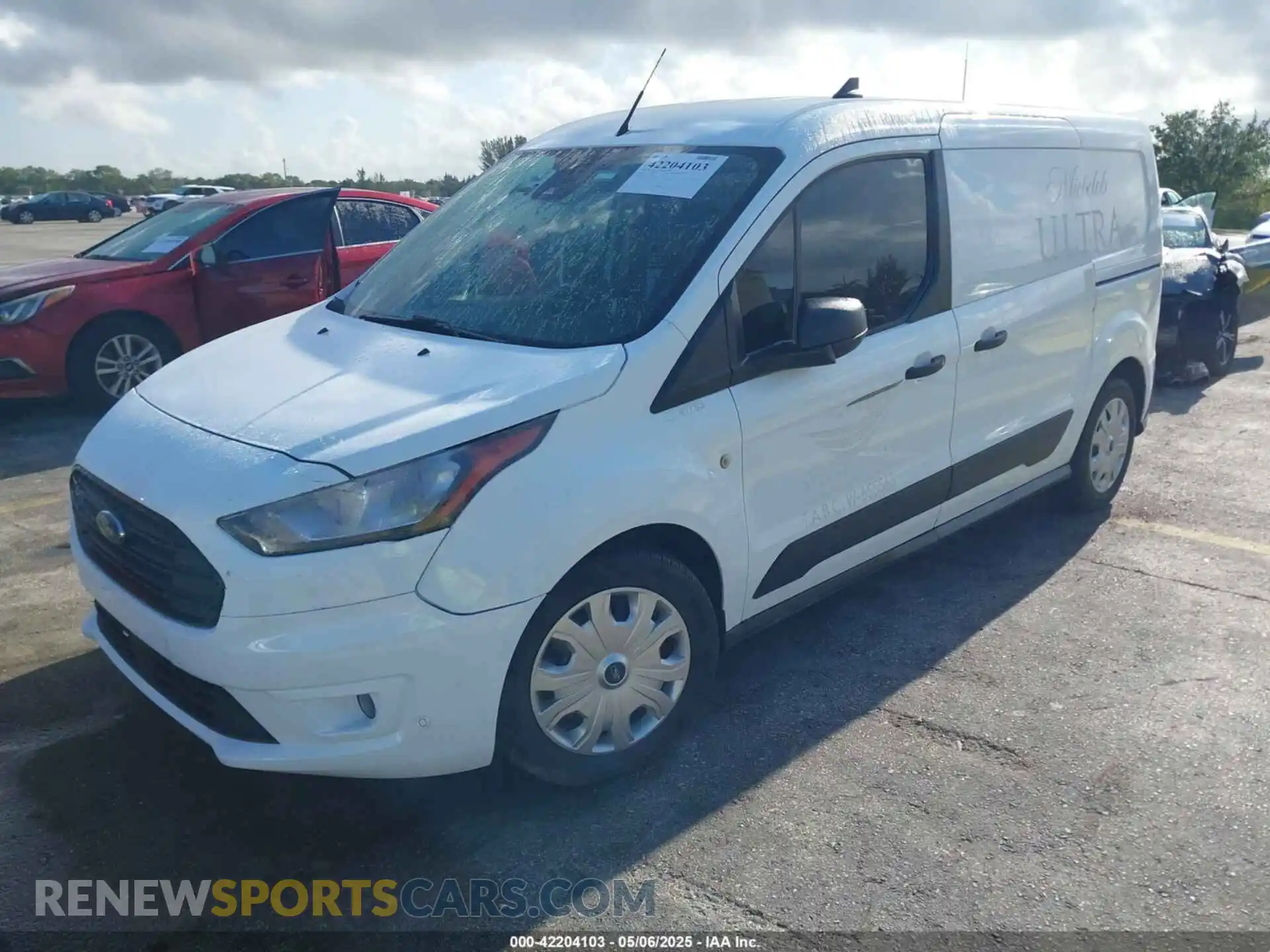 2 Фотография поврежденного автомобиля NM0LS7F29M1490508 FORD TRANSIT CONNECT 2021