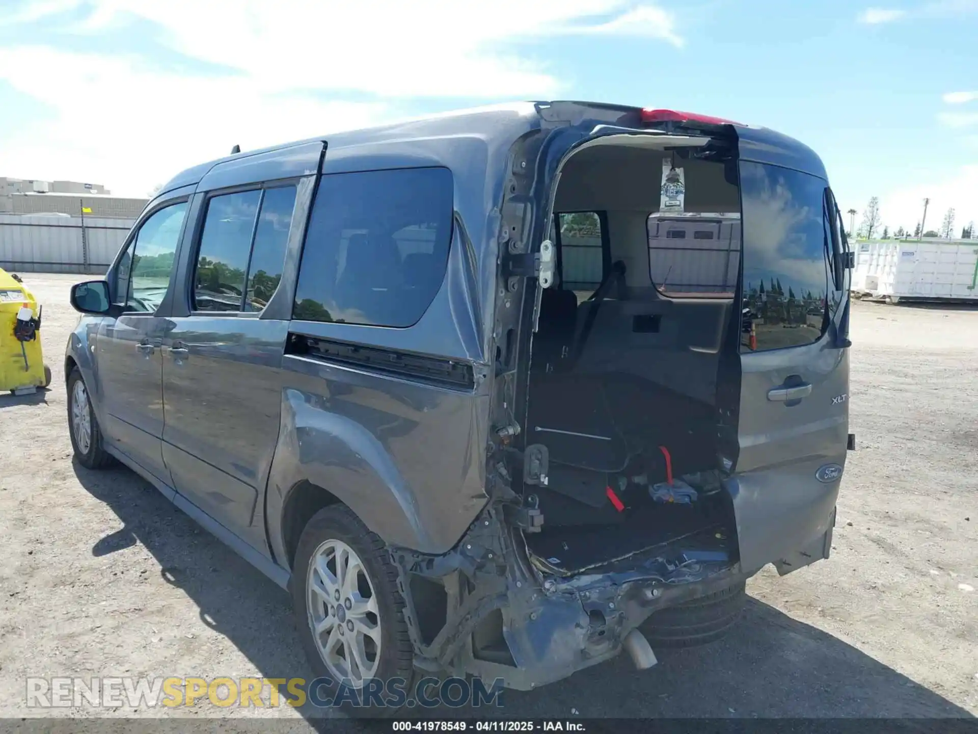 3 fotografías del automóvil dañado NM0GS9F28N1524209 FORD TRANSIT CONNECT 2022