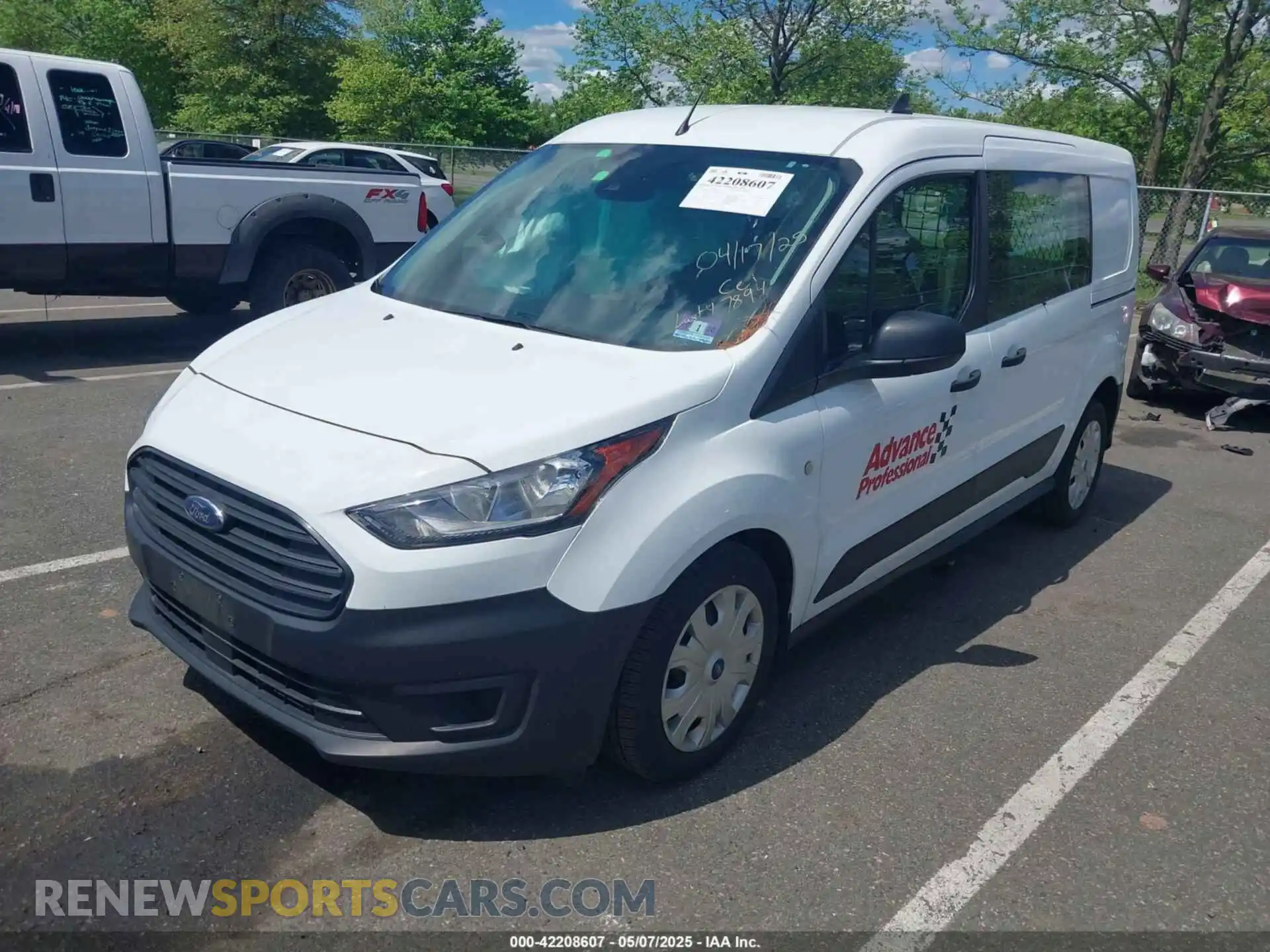 2 Фотография поврежденного автомобиля NM0LS7S23N1537894 FORD TRANSIT CONNECT 2022