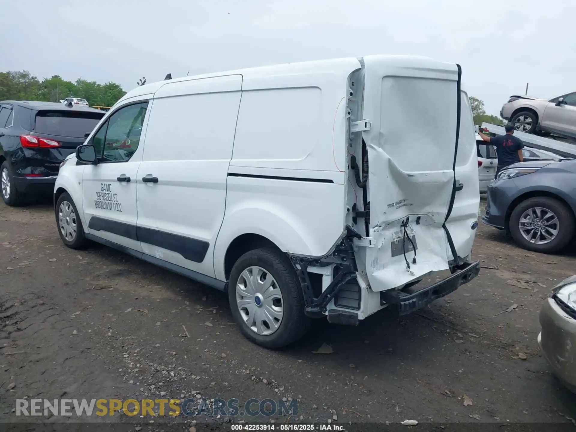 3 fotografías del automóvil dañado NM0LS7S24N1538486 FORD TRANSIT CONNECT 2022