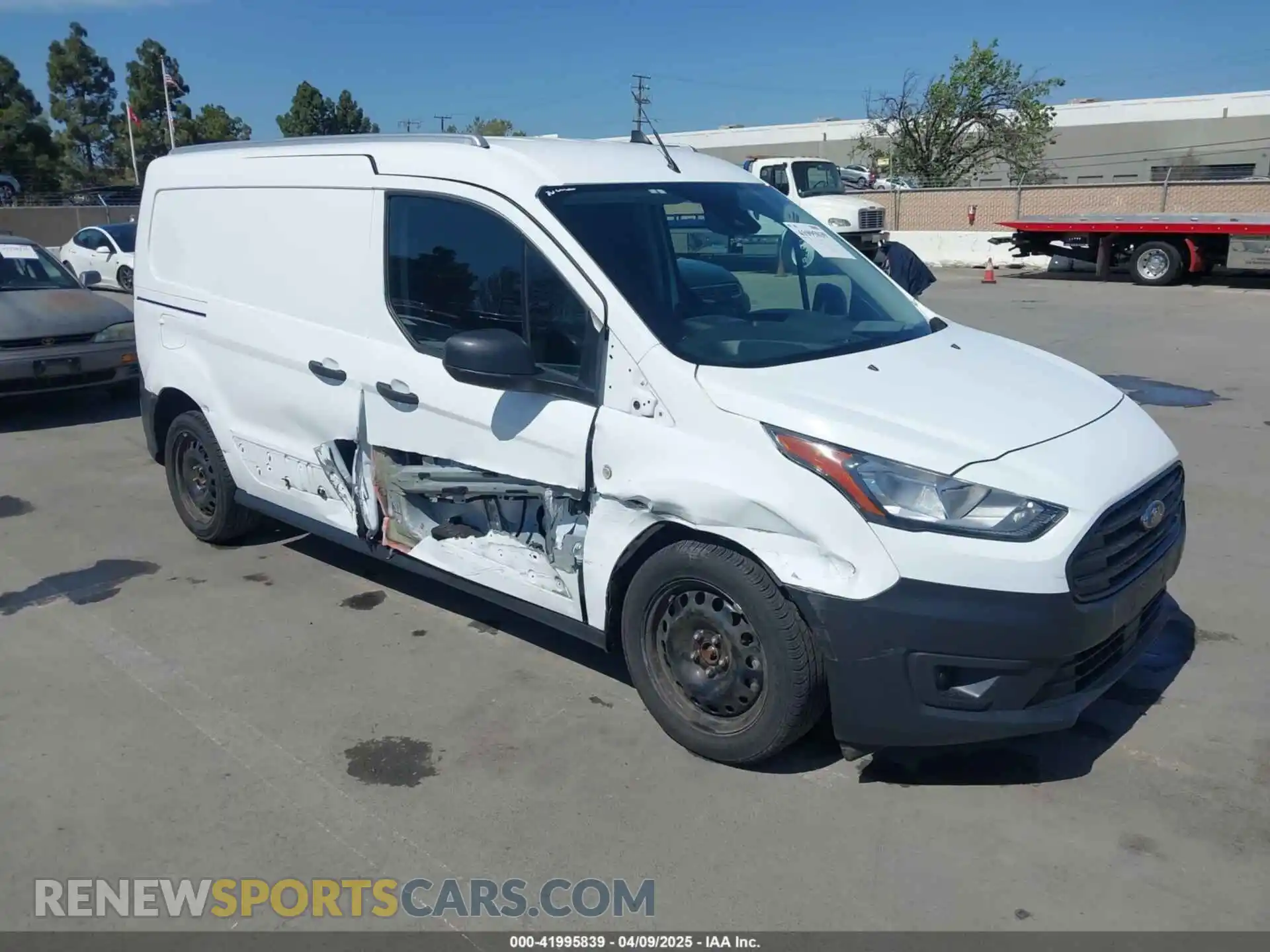 1 Photograph of a damaged car NM0LS7S25N1507747 FORD TRANSIT CONNECT 2022