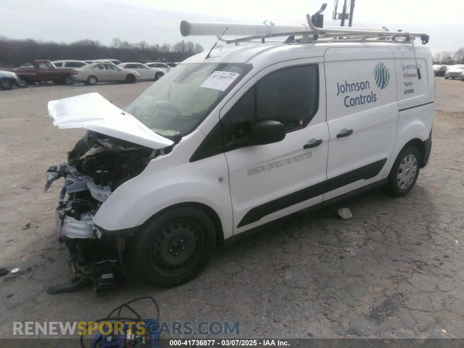 2 Photograph of a damaged car NM0LS7S2XN1543014 FORD TRANSIT CONNECT 2022
