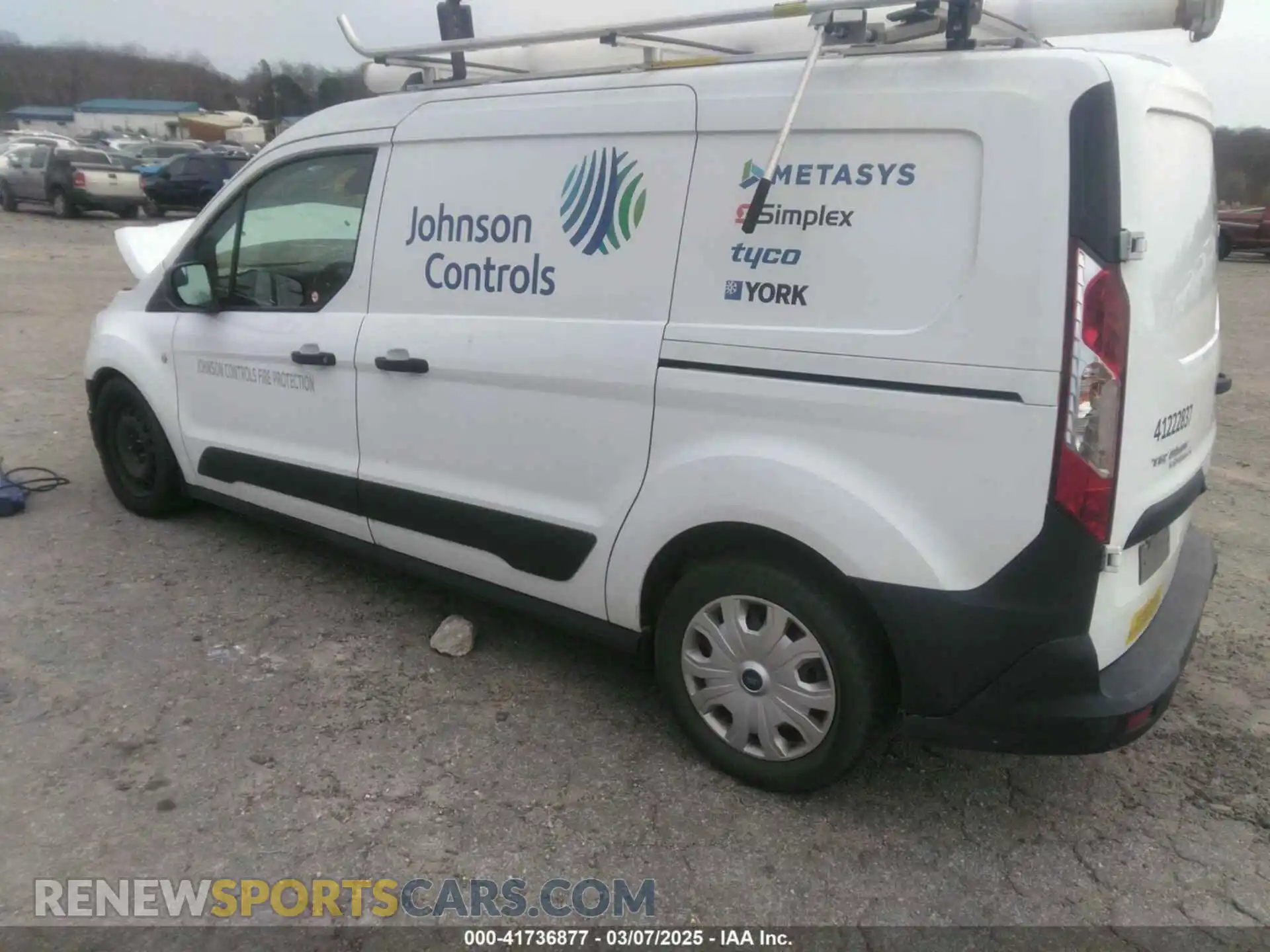 3 Photograph of a damaged car NM0LS7S2XN1543014 FORD TRANSIT CONNECT 2022