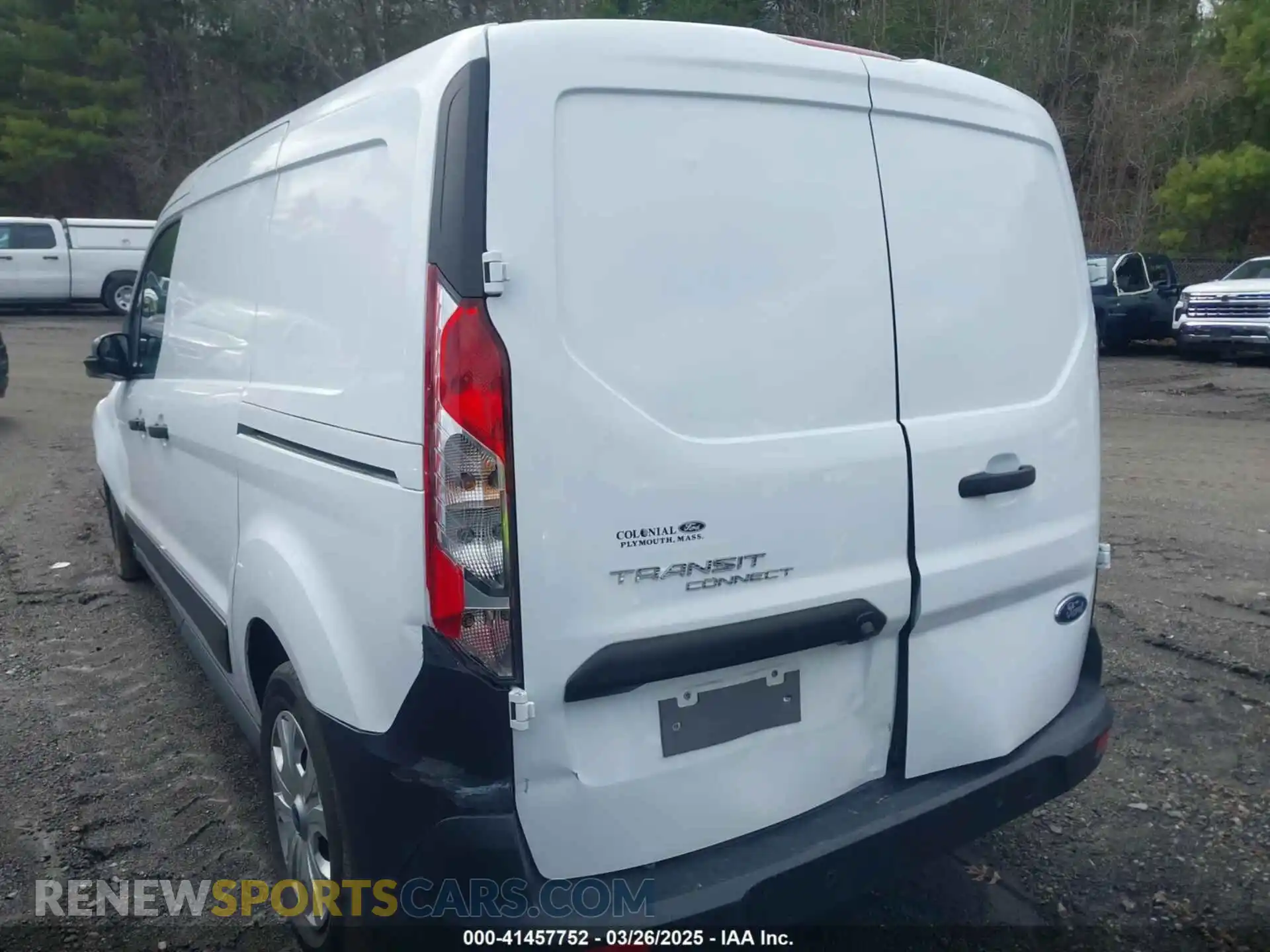 3 fotografías del automóvil dañado NM0LS7S78N1517636 FORD TRANSIT CONNECT 2022