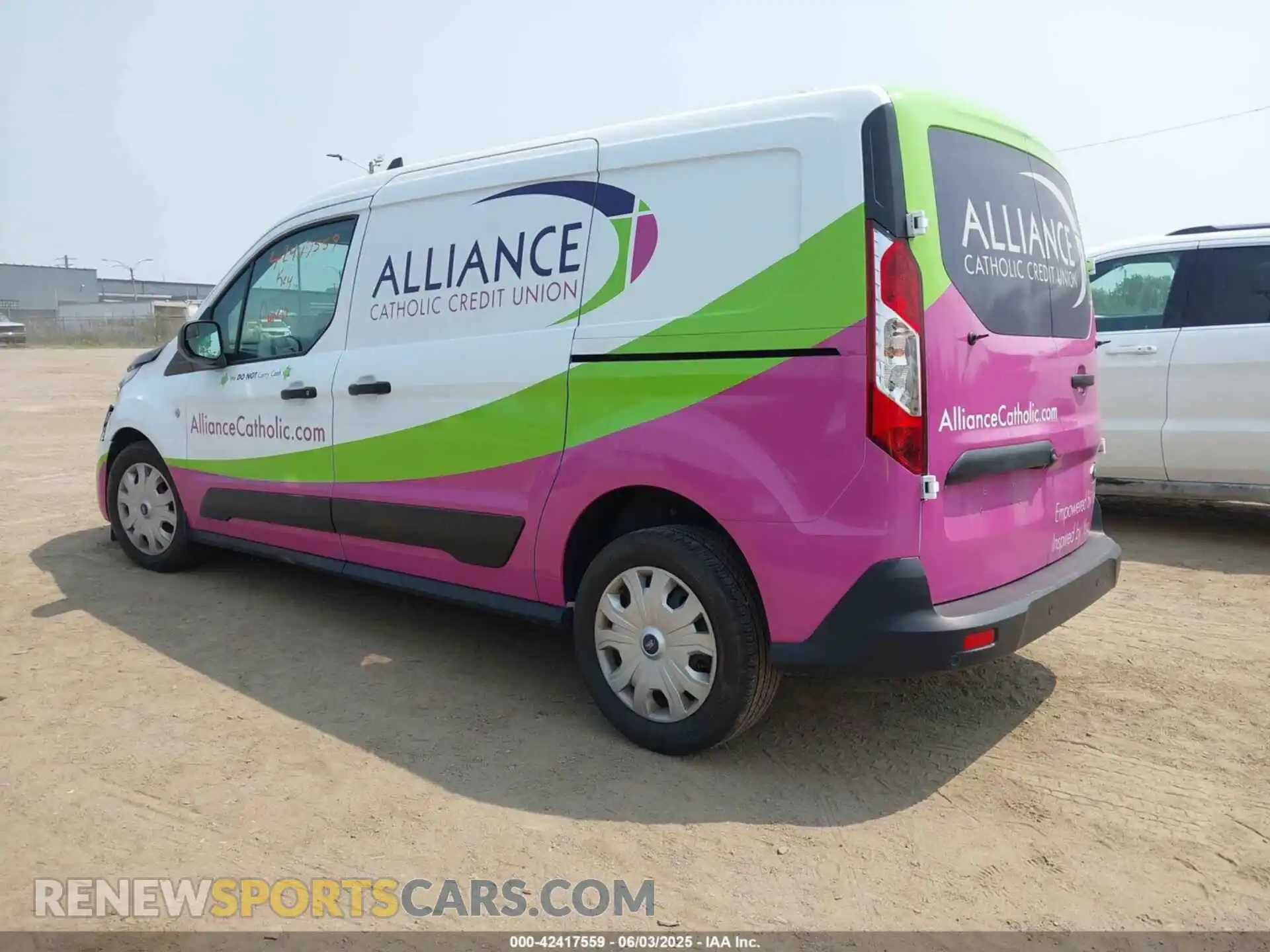3 fotografías del automóvil dañado NM0LS7T21N1523295 FORD TRANSIT CONNECT 2022