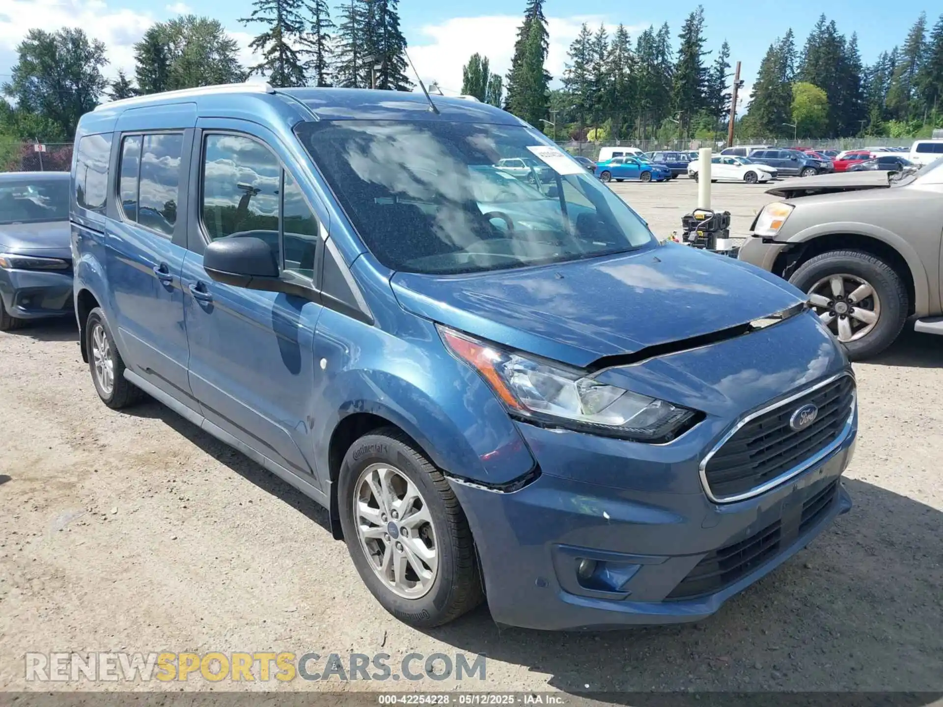 1 fotografías del automóvil dañado NM0GE9F28P1547094 FORD TRANSIT CONNECT 2023