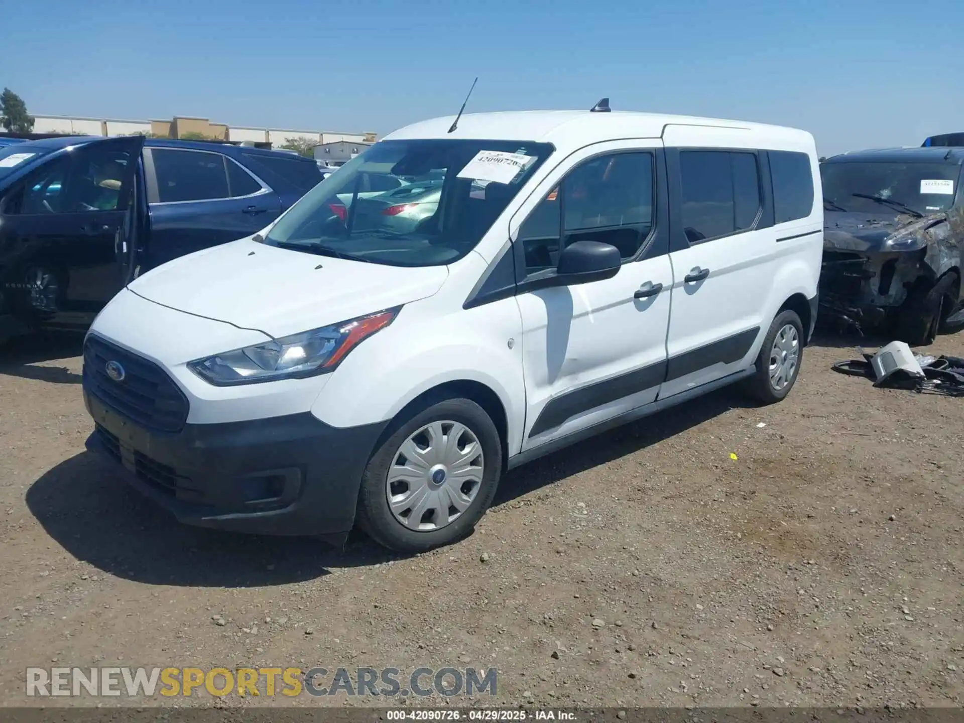 2 fotografías del automóvil dañado NM0GS9E21P1567942 FORD TRANSIT CONNECT 2023