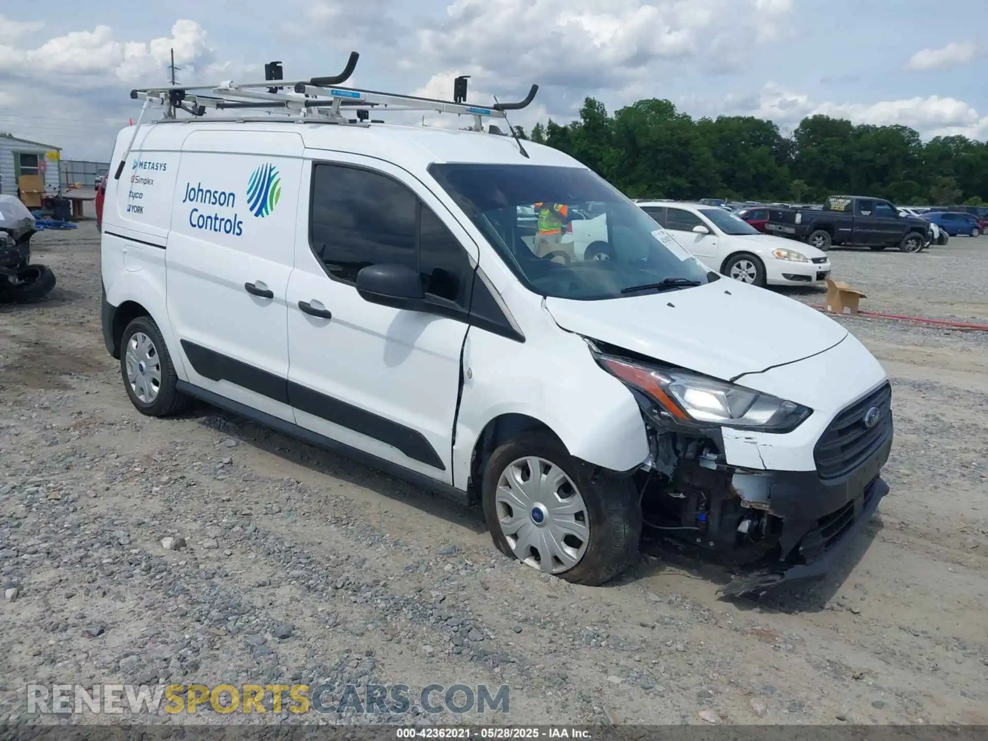 1 Фотография поврежденного автомобиля NM0LS7S21P1550288 FORD TRANSIT CONNECT 2023