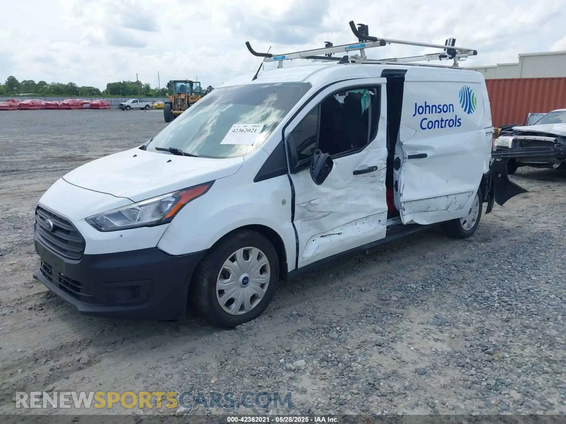 2 Фотография поврежденного автомобиля NM0LS7S21P1550288 FORD TRANSIT CONNECT 2023