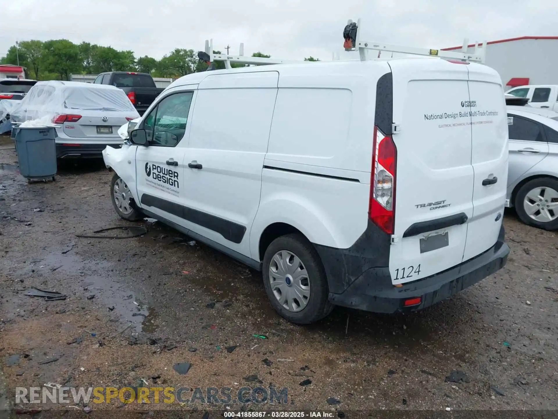 3 Photograph of a damaged car NM0LS7S22P1570212 FORD TRANSIT CONNECT 2023