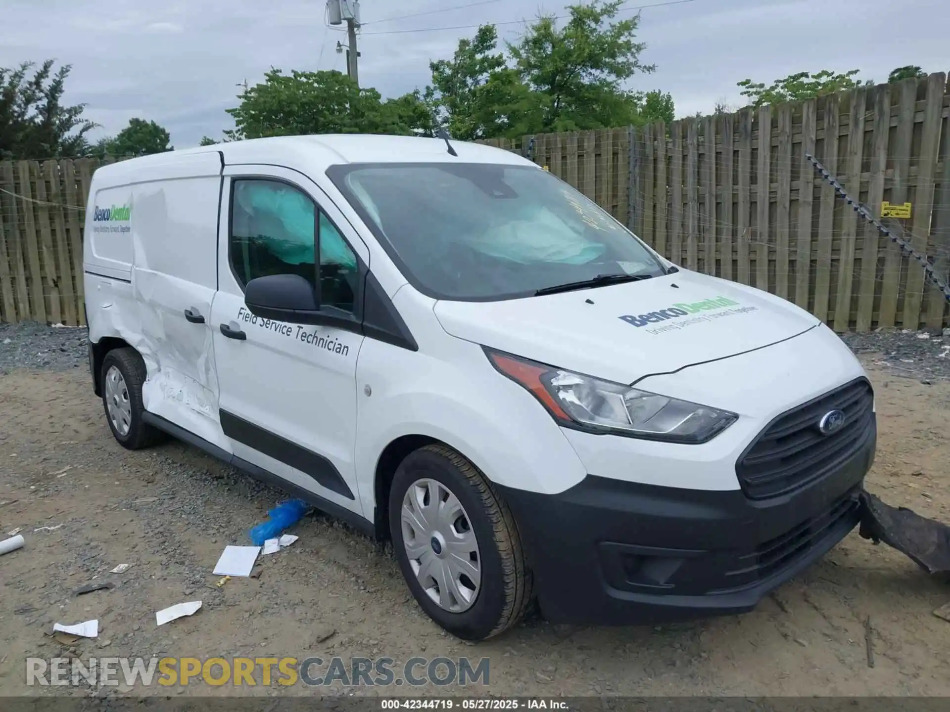 1 fotografías del automóvil dañado NM0LS7S26P1571914 FORD TRANSIT CONNECT 2023