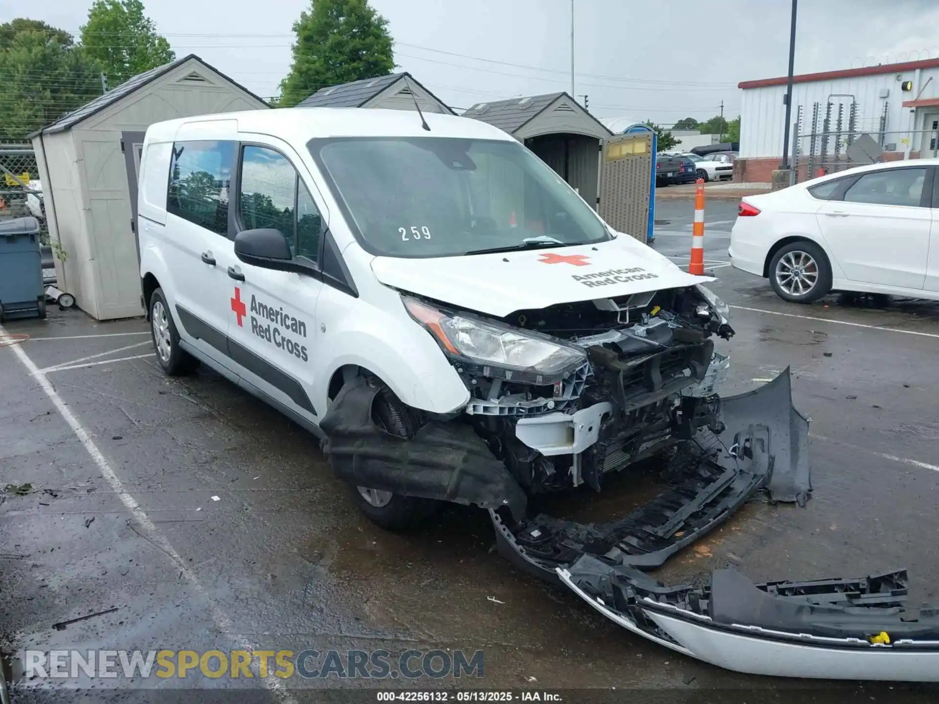 1 fotografías del automóvil dañado NM0LS7S28P1571137 FORD TRANSIT CONNECT 2023