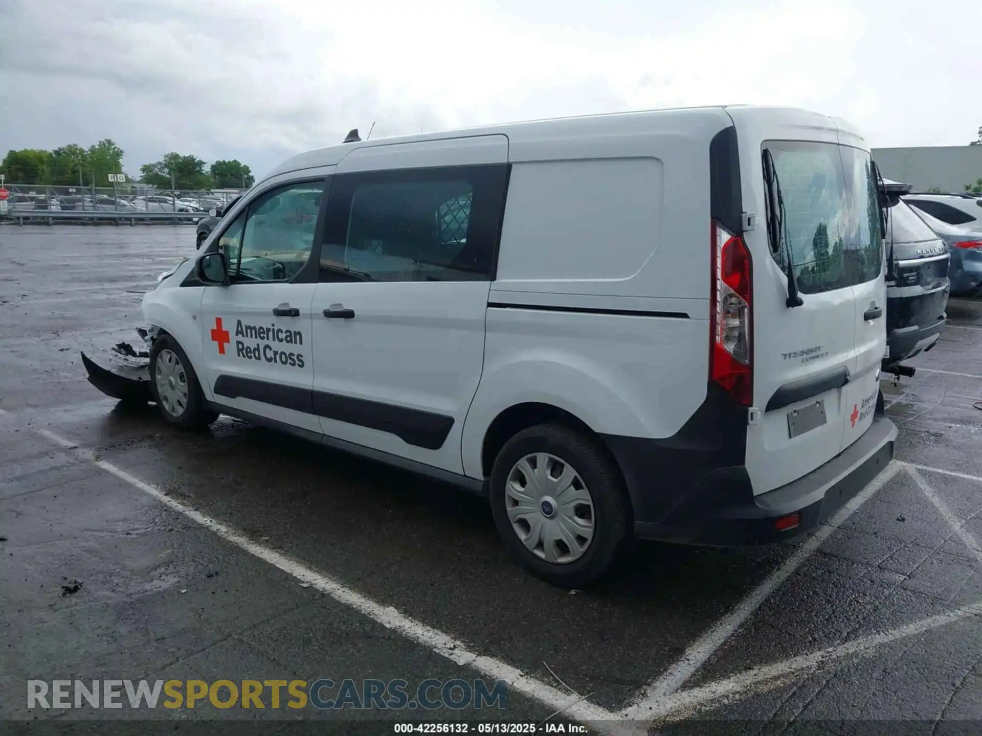 3 fotografías del automóvil dañado NM0LS7S28P1571137 FORD TRANSIT CONNECT 2023