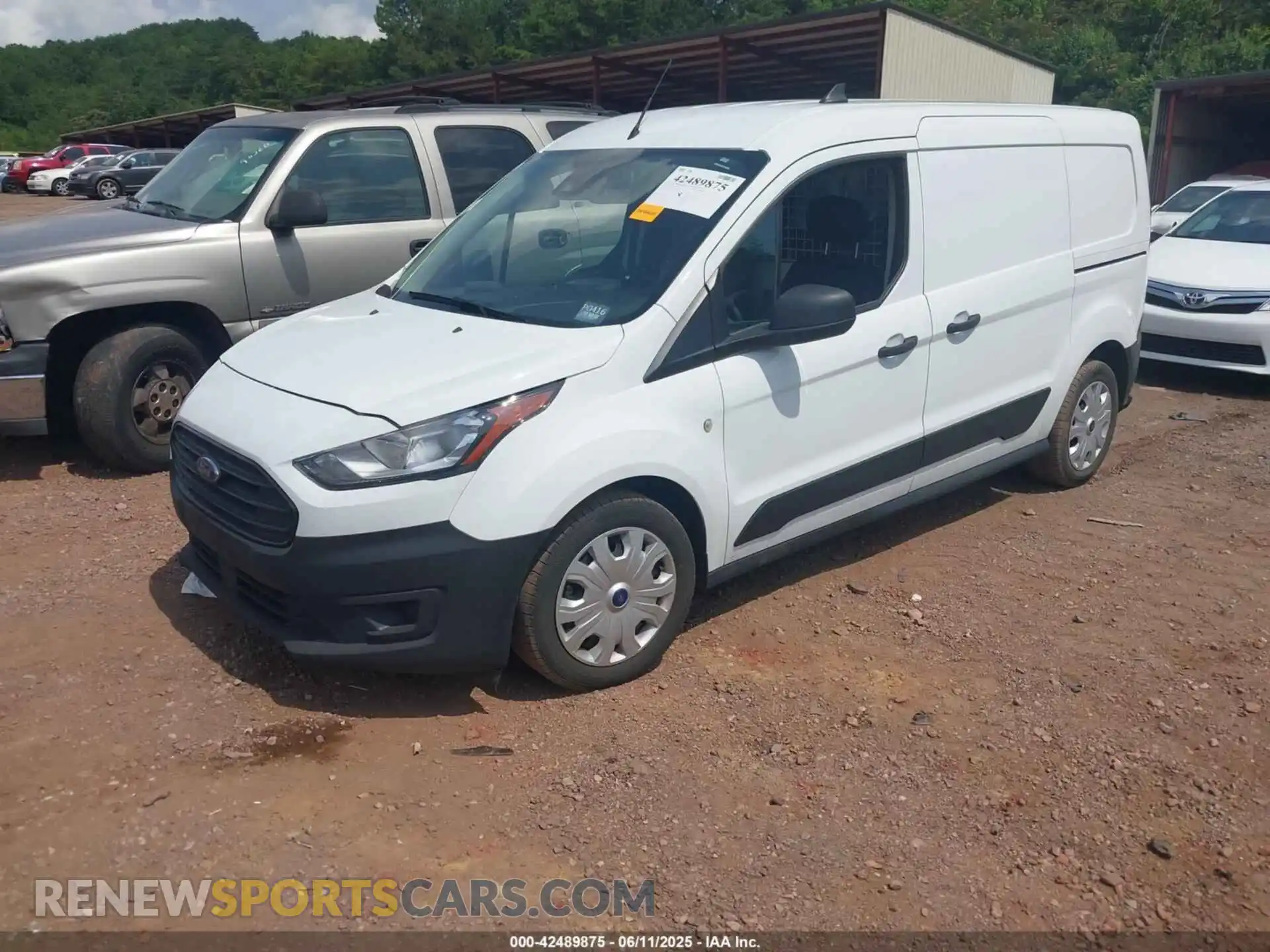 2 fotografías del automóvil dañado NM0LS7S2XP1549401 FORD TRANSIT CONNECT 2023