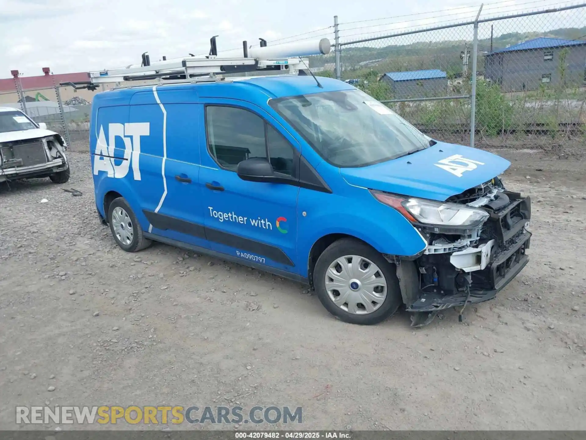 1 Photograph of a damaged car NM0LS7T24P1558982 FORD TRANSIT CONNECT 2023