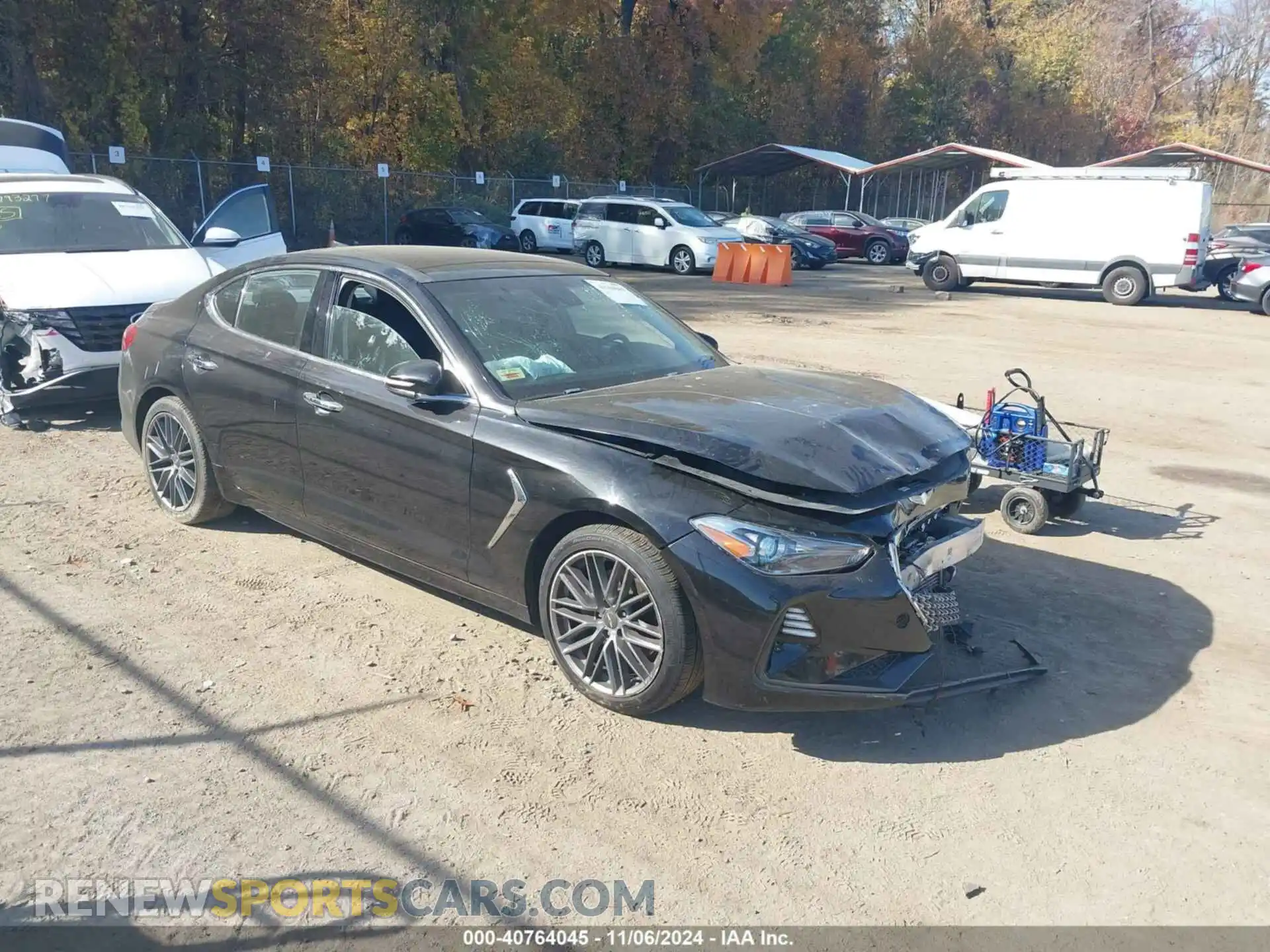 1 Фотография поврежденного автомобиля KMTG34LA5KU044008 GENESIS G70 2019