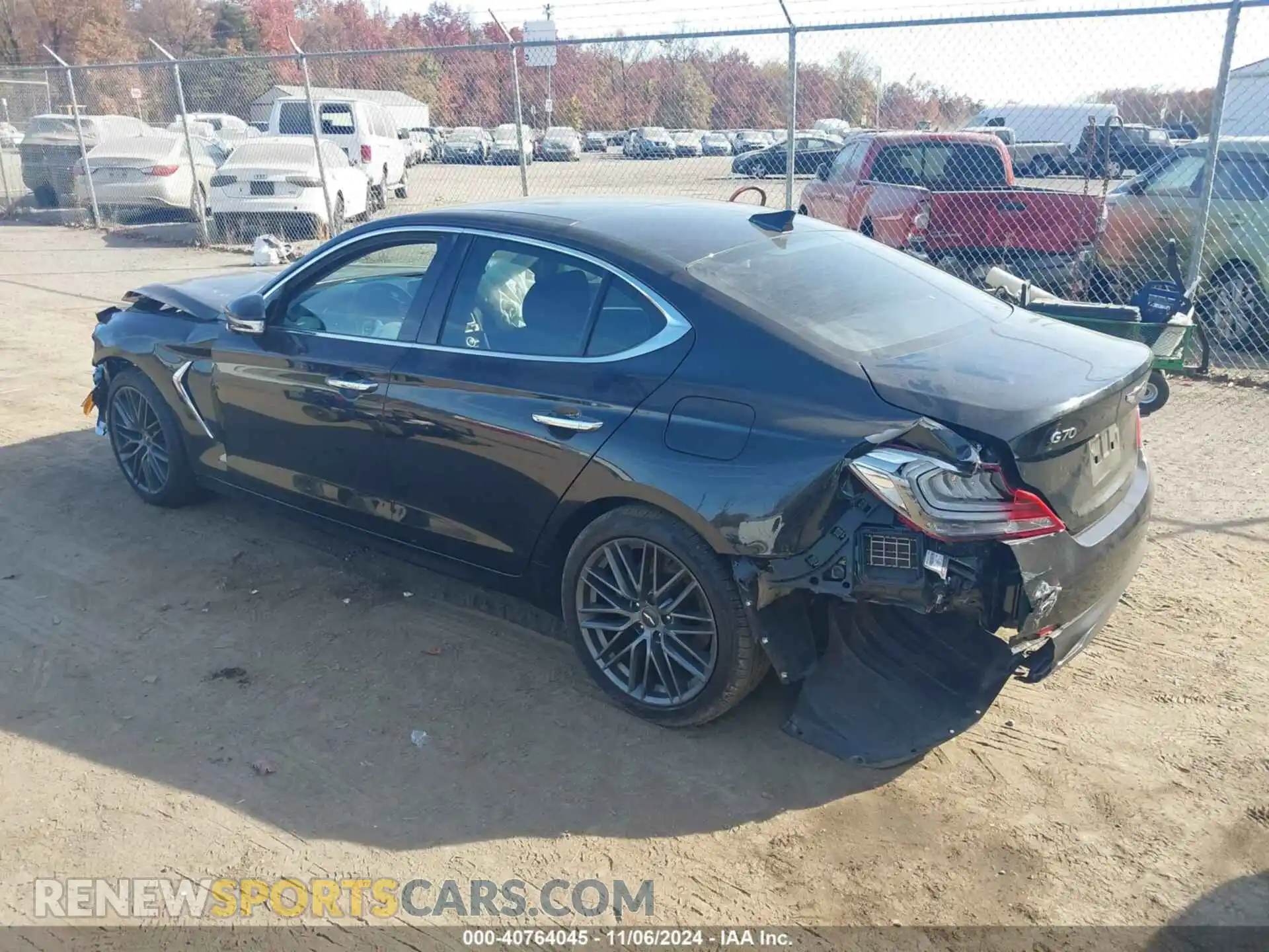 3 Фотография поврежденного автомобиля KMTG34LA5KU044008 GENESIS G70 2019