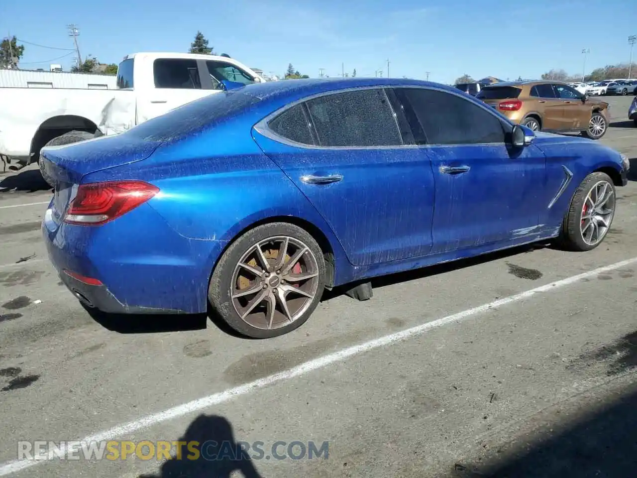 3 Photograph of a damaged car KMTG34LE2KU017061 GENESIS G70 2019