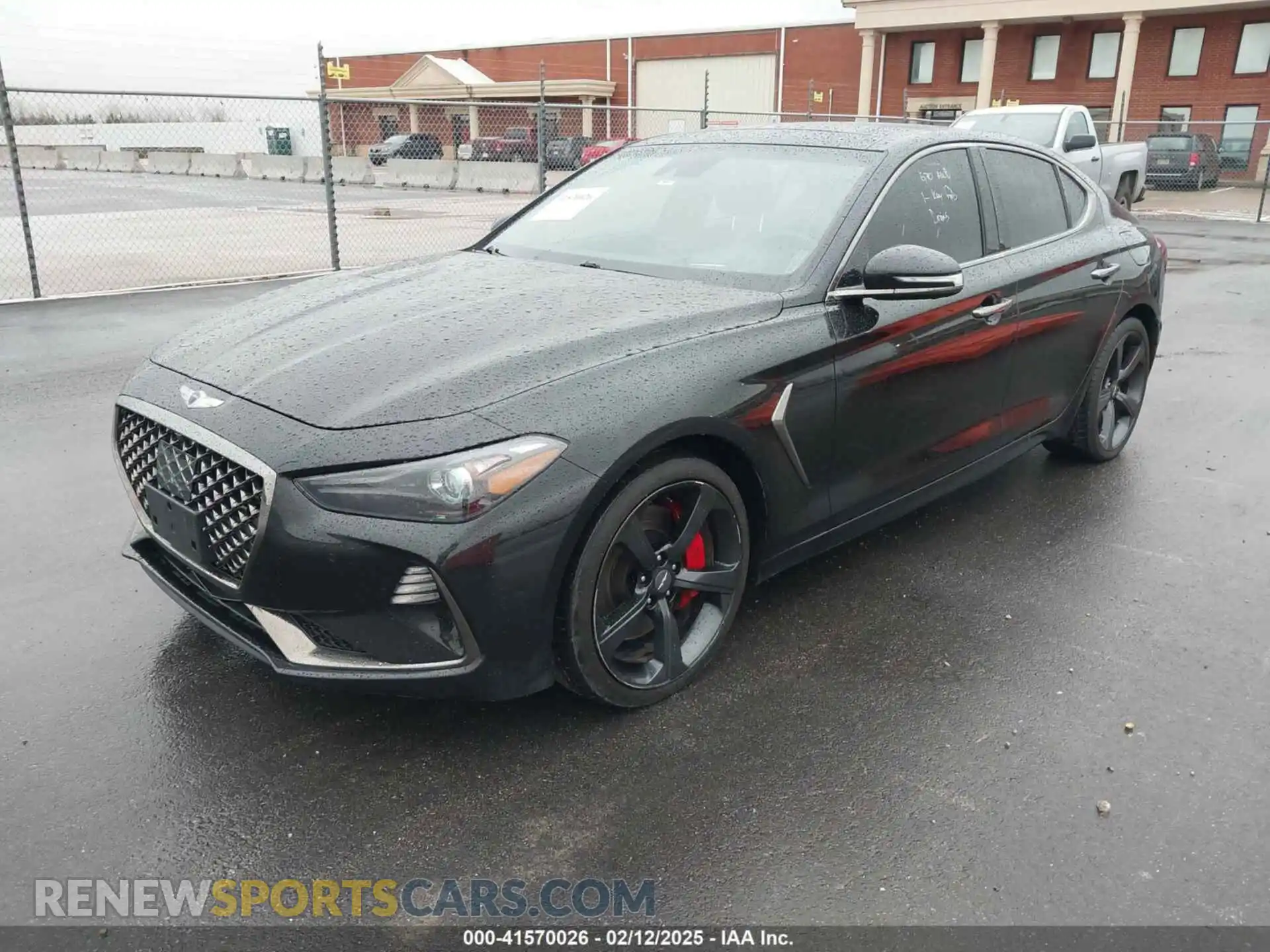 2 Photograph of a damaged car KMTG34LE2KU020333 GENESIS G70 2019