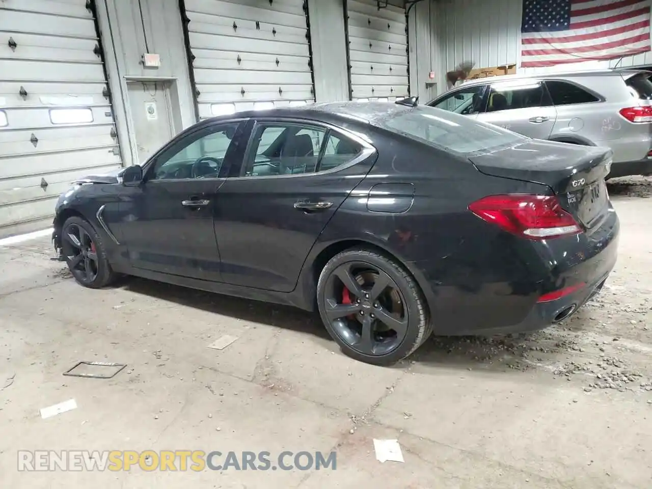 2 Photograph of a damaged car KMTG34LE9KU025478 GENESIS G70 2019