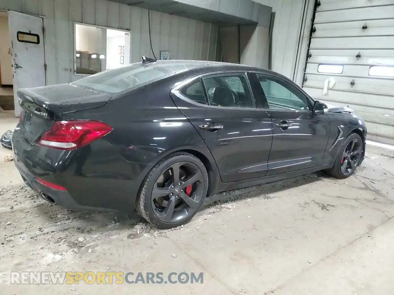 3 Photograph of a damaged car KMTG34LE9KU025478 GENESIS G70 2019