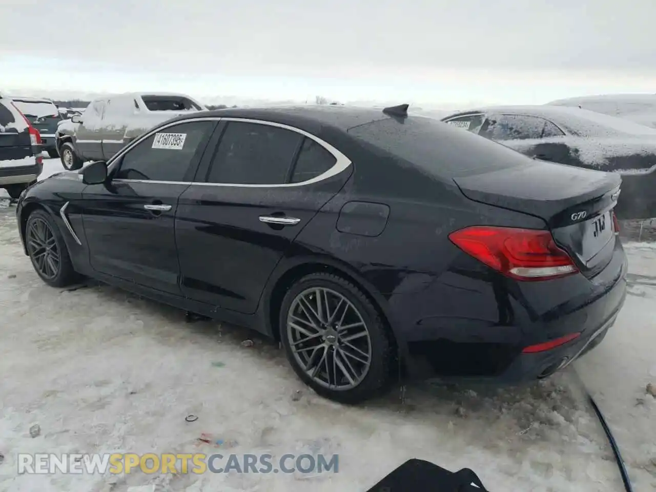 2 Photograph of a damaged car KMTG54LE4KU031988 GENESIS G70 2019