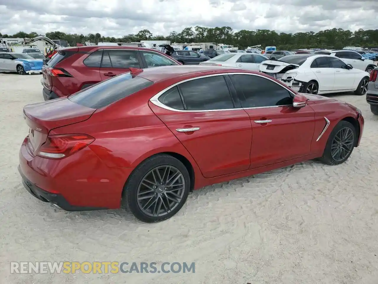 3 Photograph of a damaged car KMTG64LA4KU015493 GENESIS G70 2019