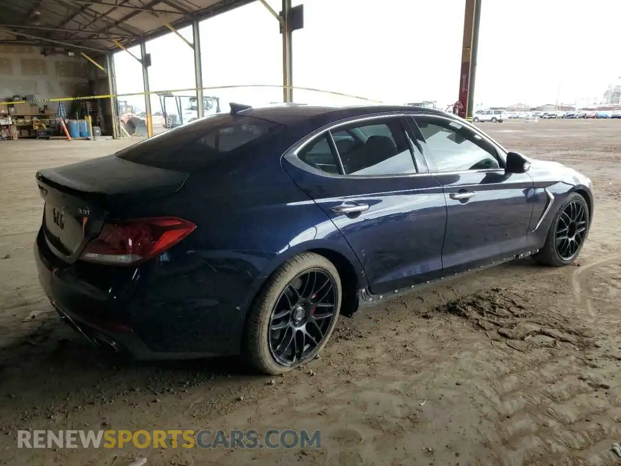3 Photograph of a damaged car KMTG74LE3KU034312 GENESIS G70 2019