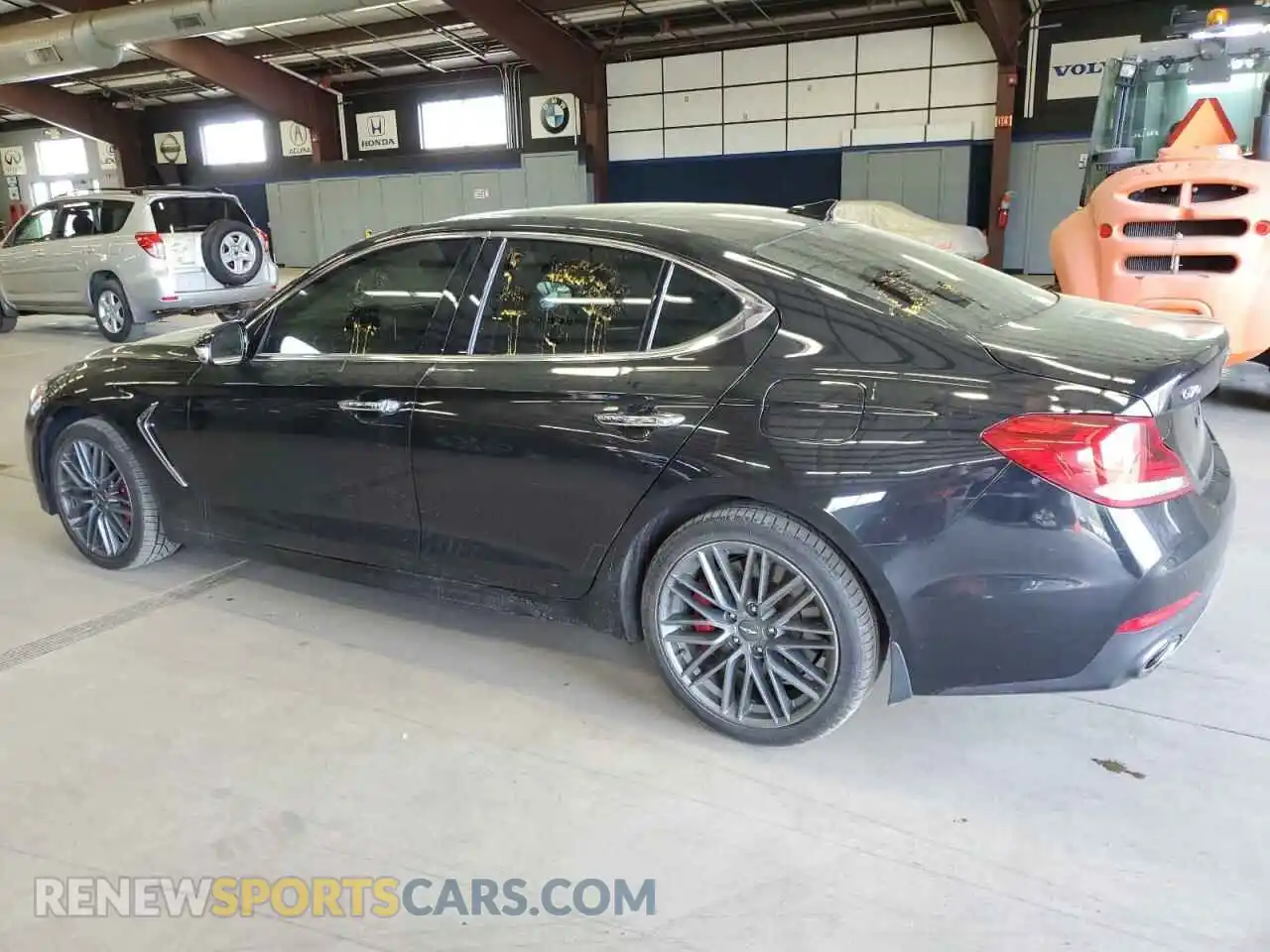 2 Photograph of a damaged car KMTG74LE6KU013986 GENESIS G70 2019