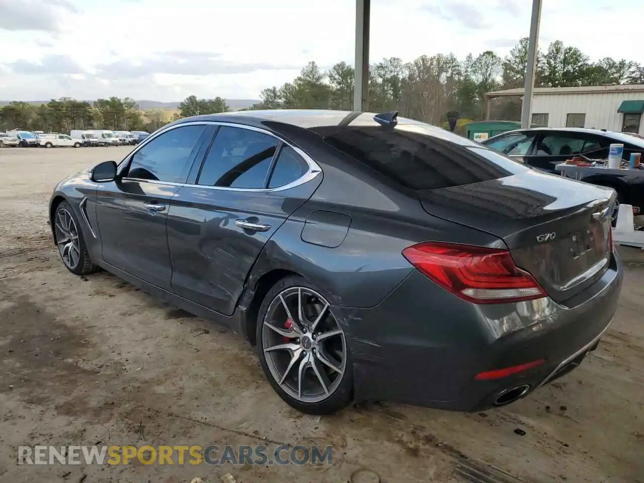 2 Photograph of a damaged car KMTG74LE6KU024096 GENESIS G70 2019