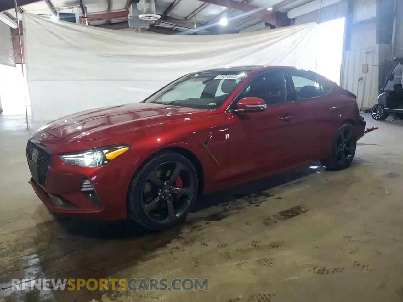 1 Photograph of a damaged car KMTG34LE0LU051663 GENESIS G70 2020