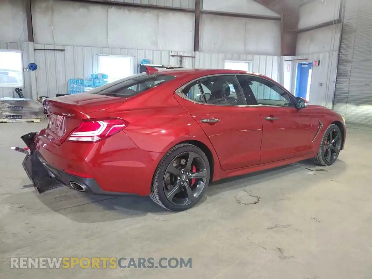 3 Photograph of a damaged car KMTG34LE0LU051663 GENESIS G70 2020