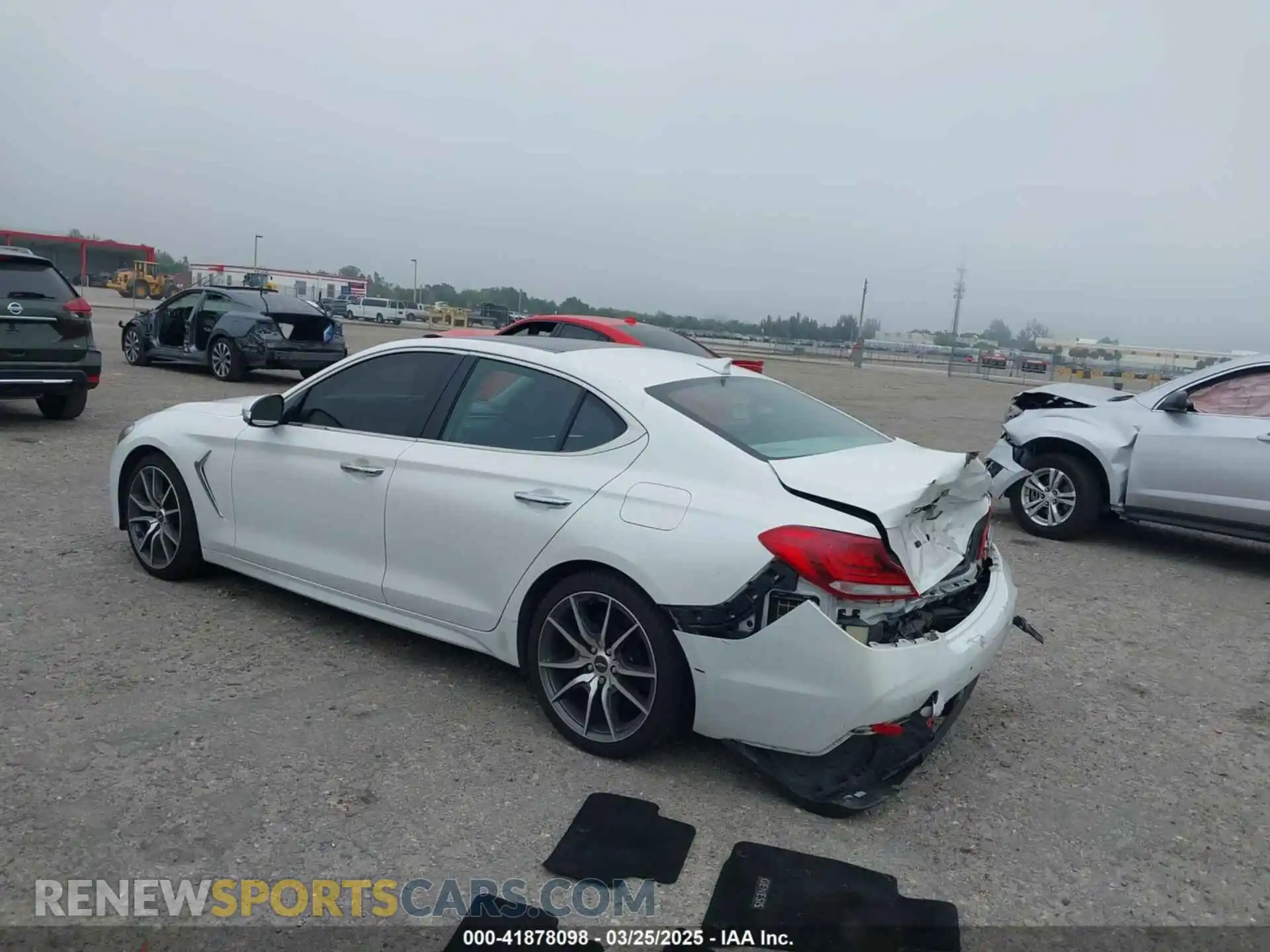 3 Photograph of a damaged car KMTG44LA8LU064798 GENESIS G70 2020