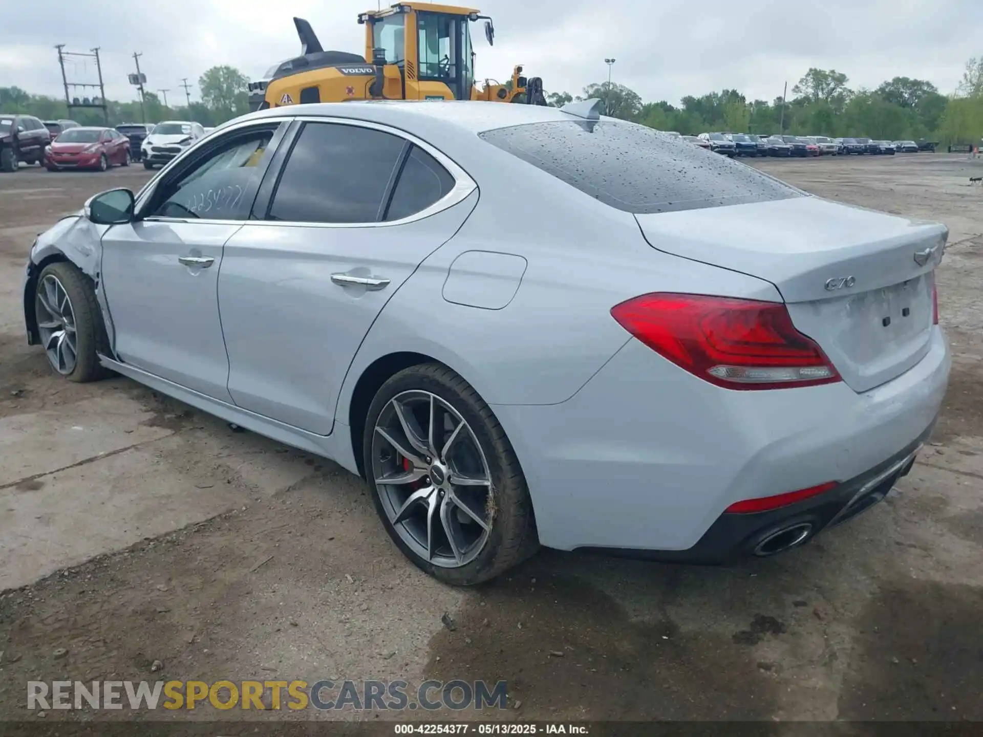 3 Photograph of a damaged car KMTG54LE6LU048583 GENESIS G70 2020
