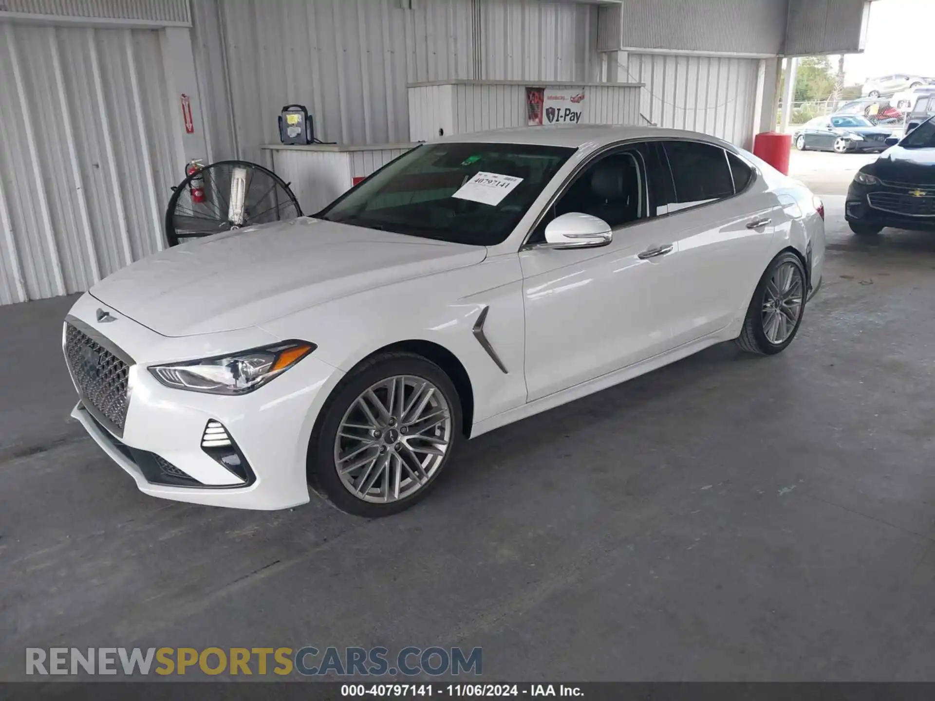 2 Photograph of a damaged car KMTG64LA2LU062524 GENESIS G70 2020