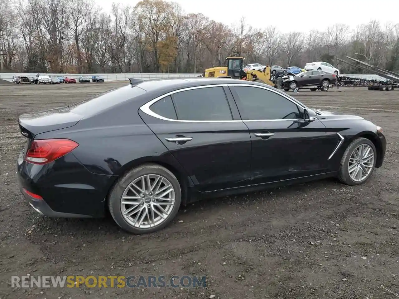 3 Photograph of a damaged car KMTG34LA0MU076142 GENESIS G70 2021