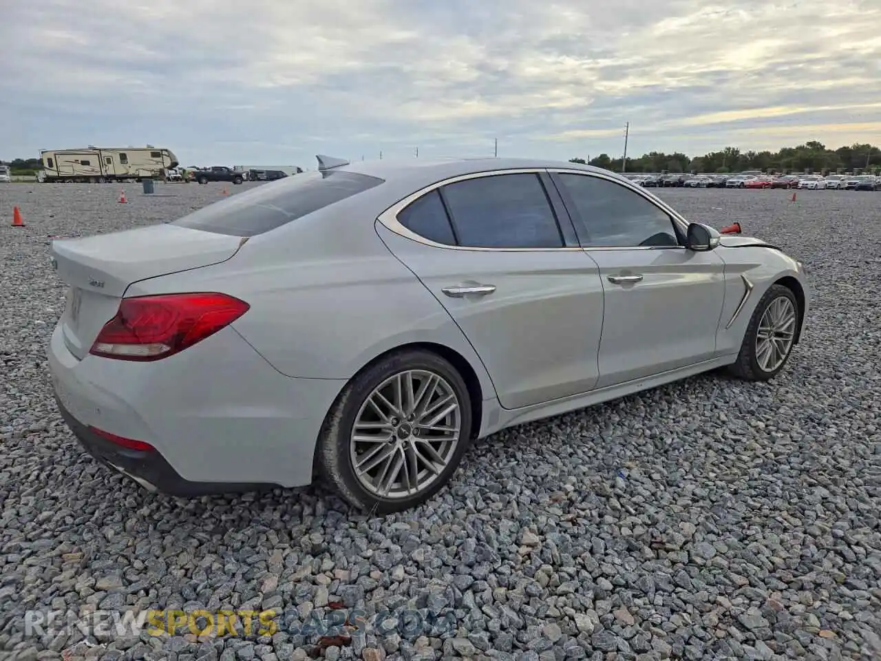 3 Photograph of a damaged car KMTG34LA9MU077211 GENESIS G70 2021