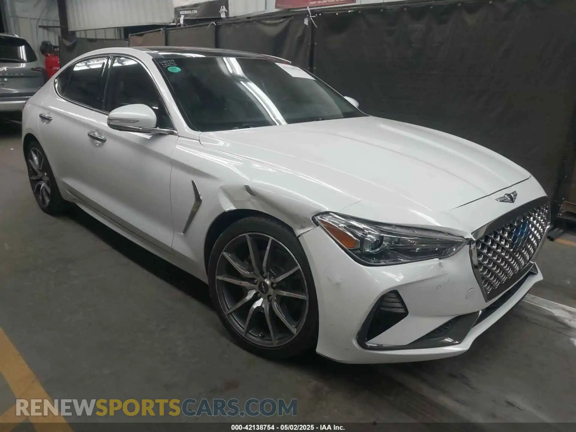 1 fotografías del automóvil dañado KMTG44LA2MU067102 GENESIS G70 2021