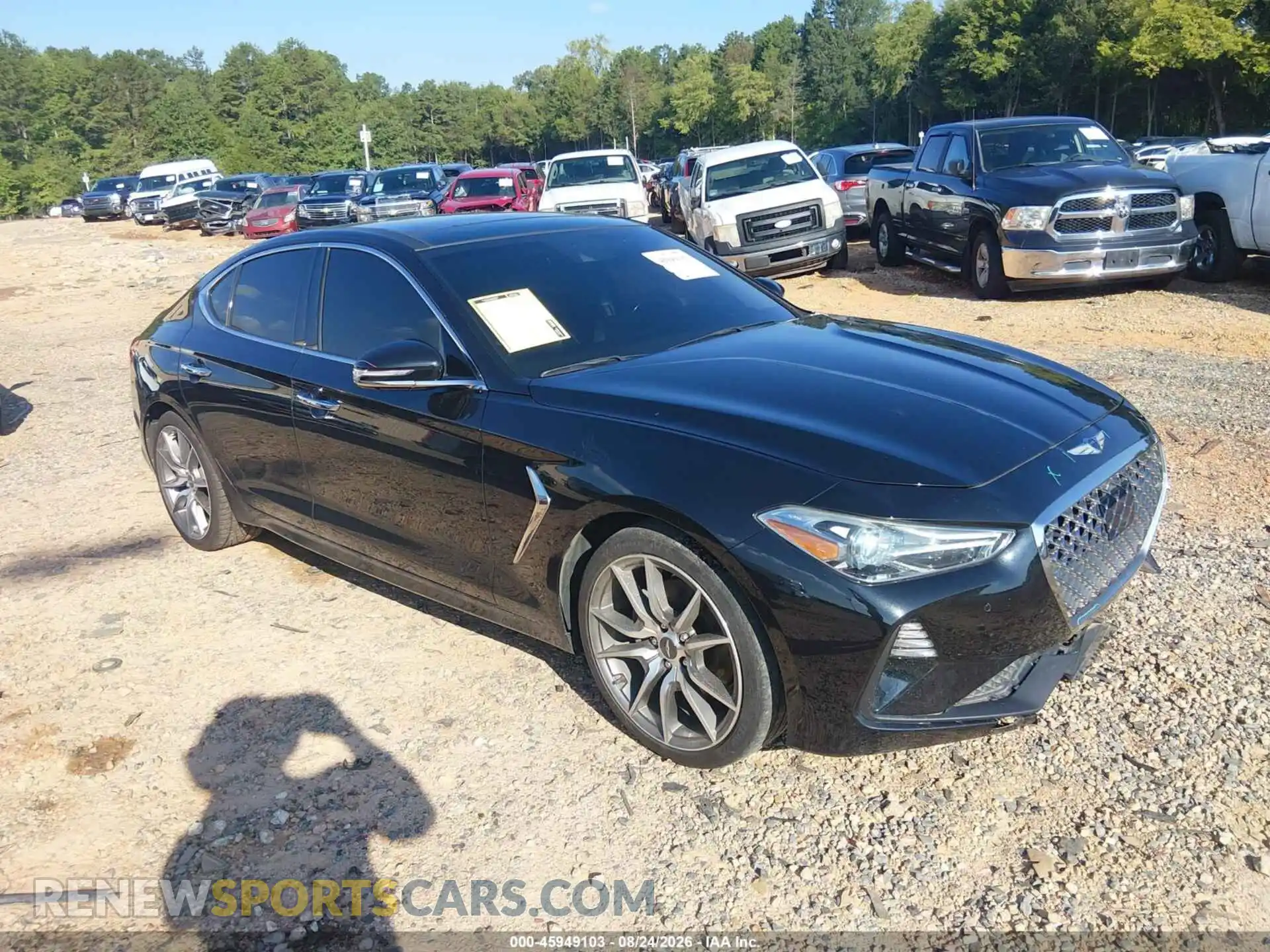 1 fotografías del automóvil dañado KMTG44LA7MU073011 GENESIS G70 2021