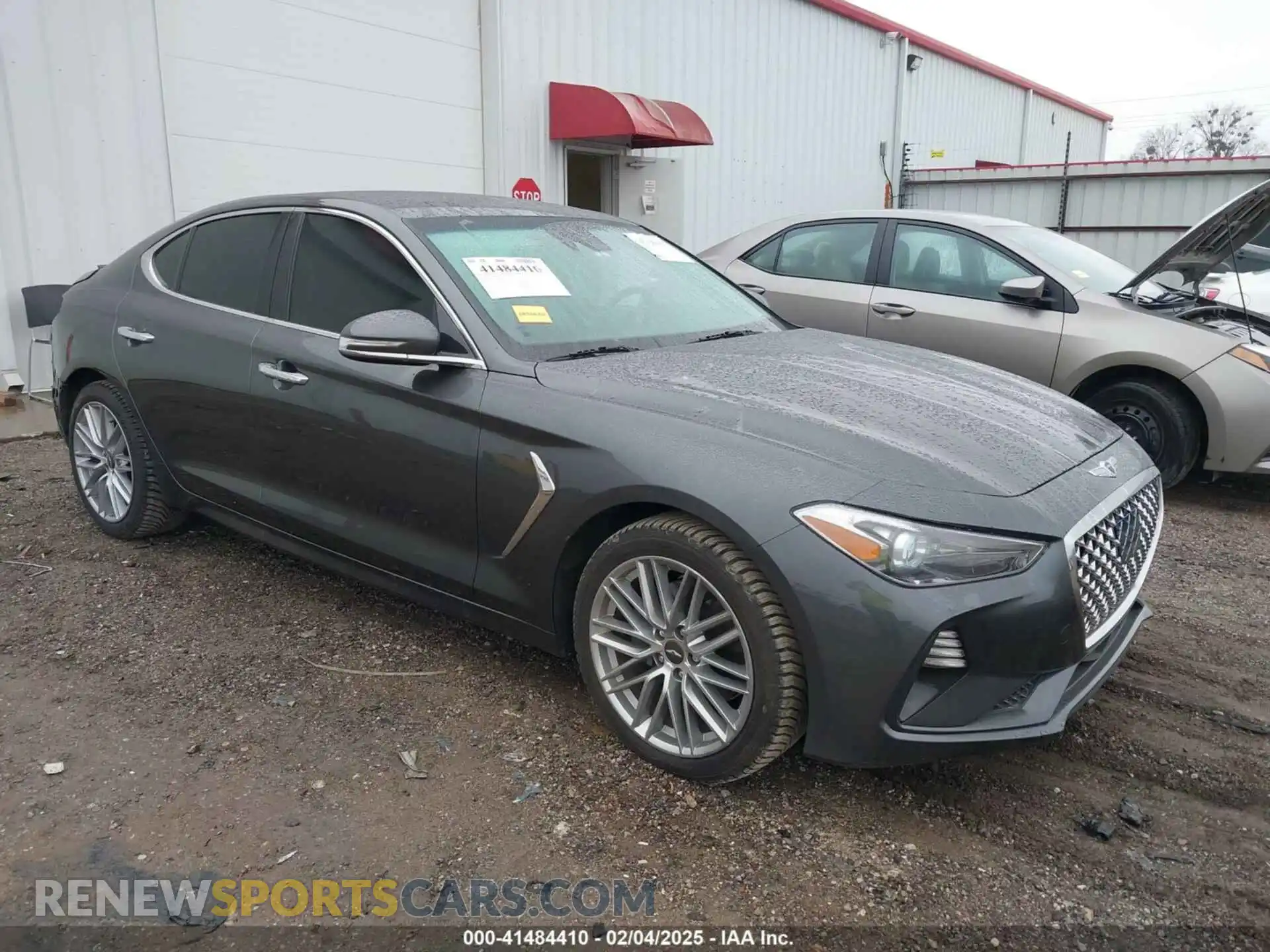 1 Photograph of a damaged car KMTG64LA3MU075557 GENESIS G70 2021