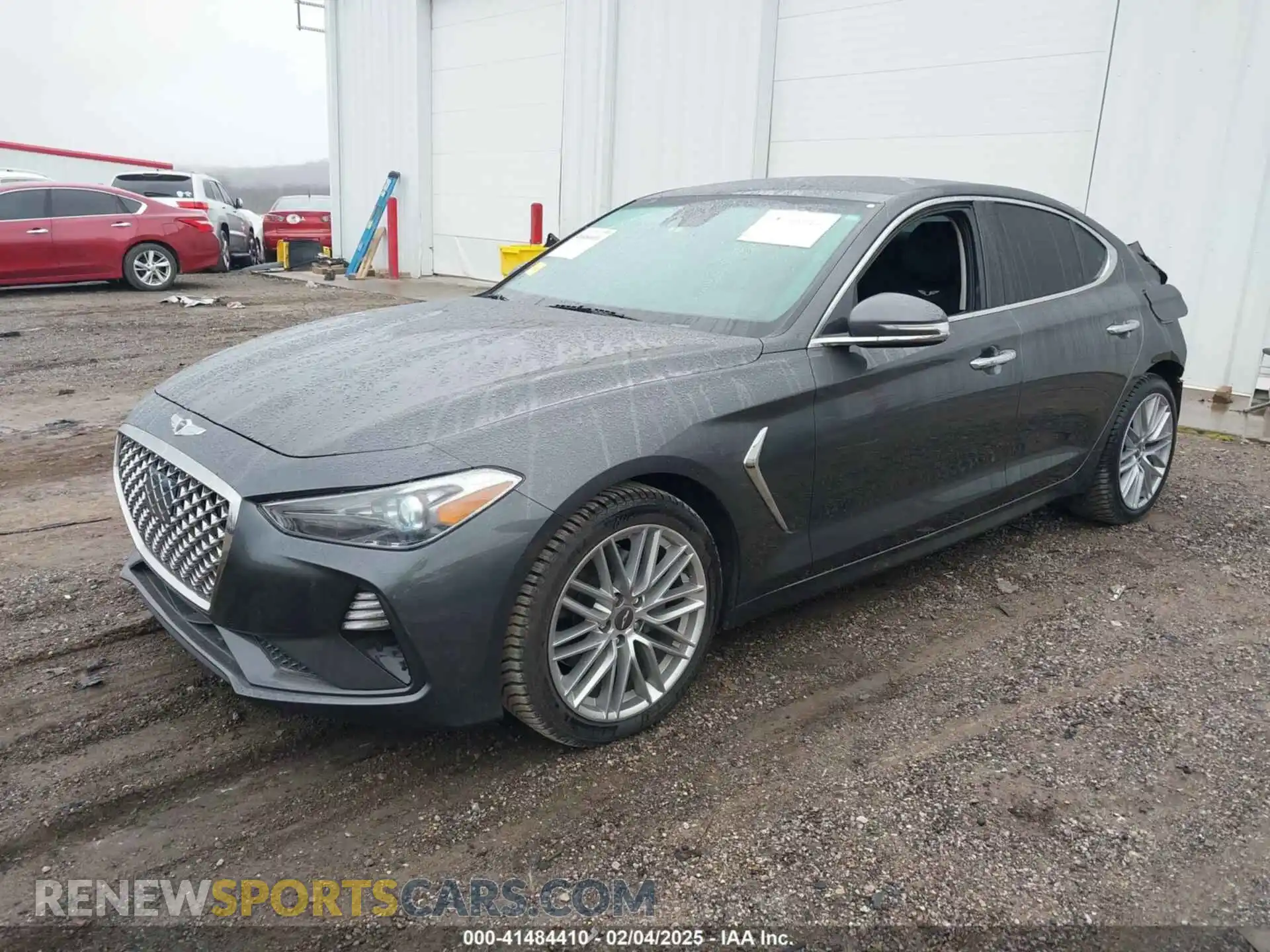 2 Photograph of a damaged car KMTG64LA3MU075557 GENESIS G70 2021