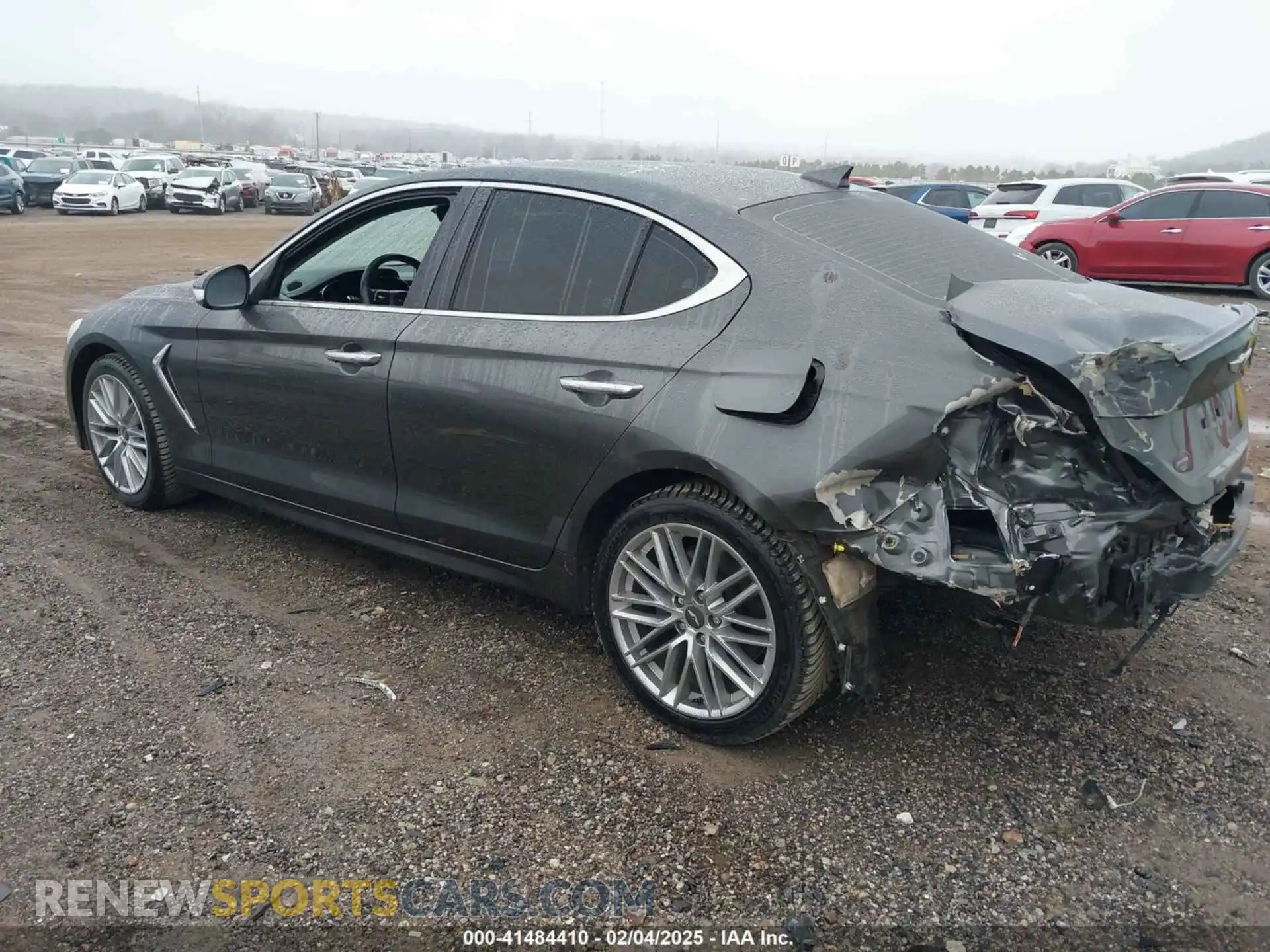 3 Photograph of a damaged car KMTG64LA3MU075557 GENESIS G70 2021