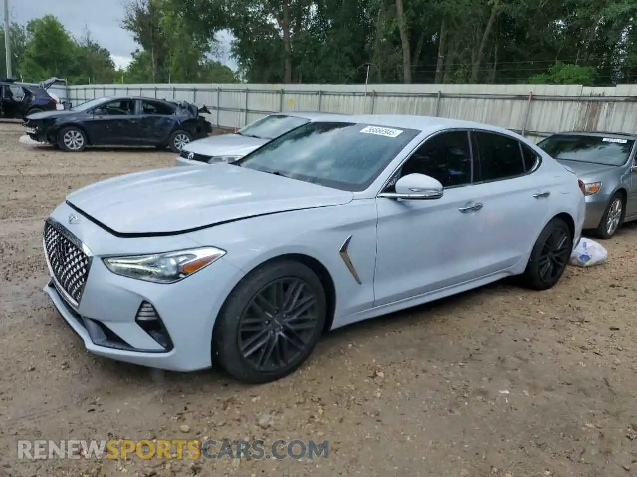 1 fotografías del automóvil dañado KMTG64LA6MU073480 GENESIS G70 2021