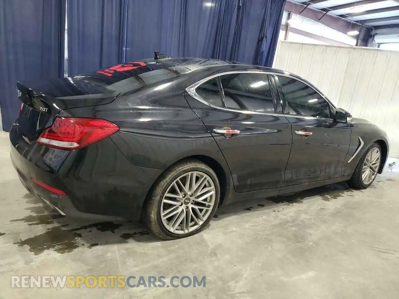3 Photograph of a damaged car KMTG64LA7MU072306 GENESIS G70 2021