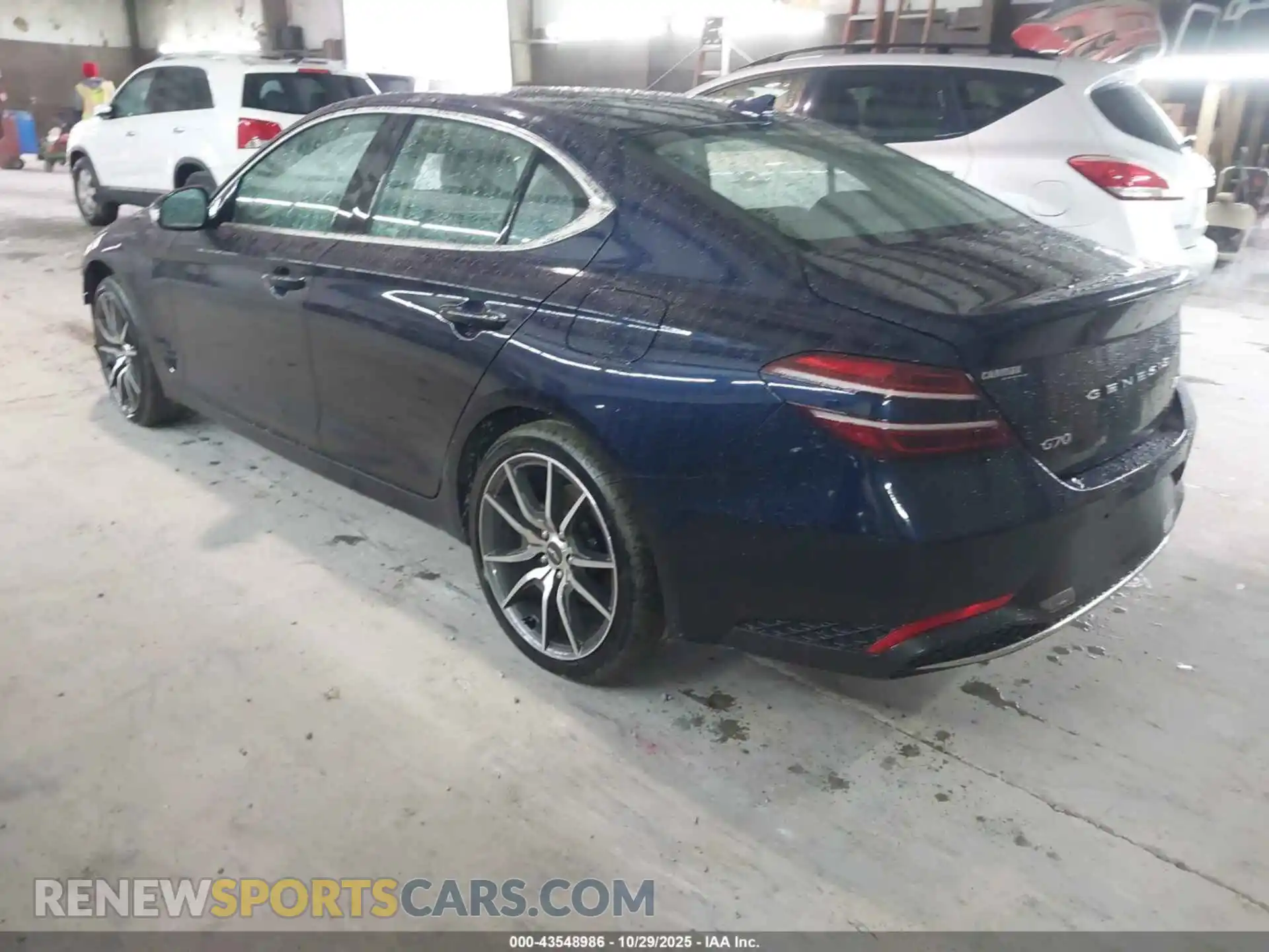 3 fotografías del automóvil dañado KMTG34TA2PU131355 GENESIS G70 2023